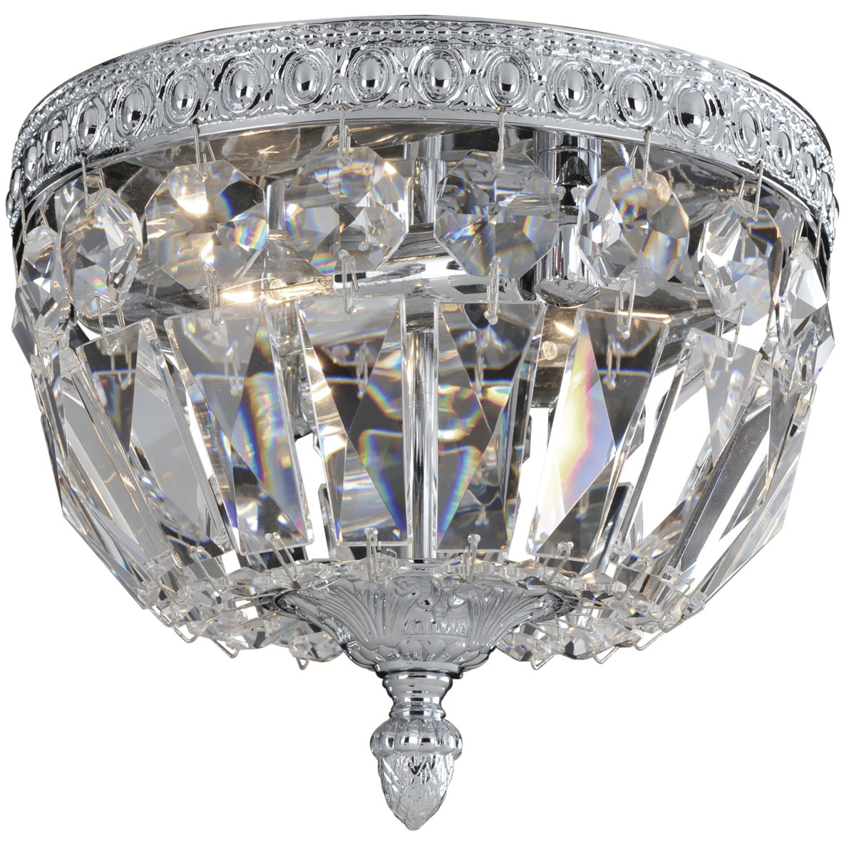 Lemire 2 Light 8 inch Antique Gold Flush Mount Ceiling Light
