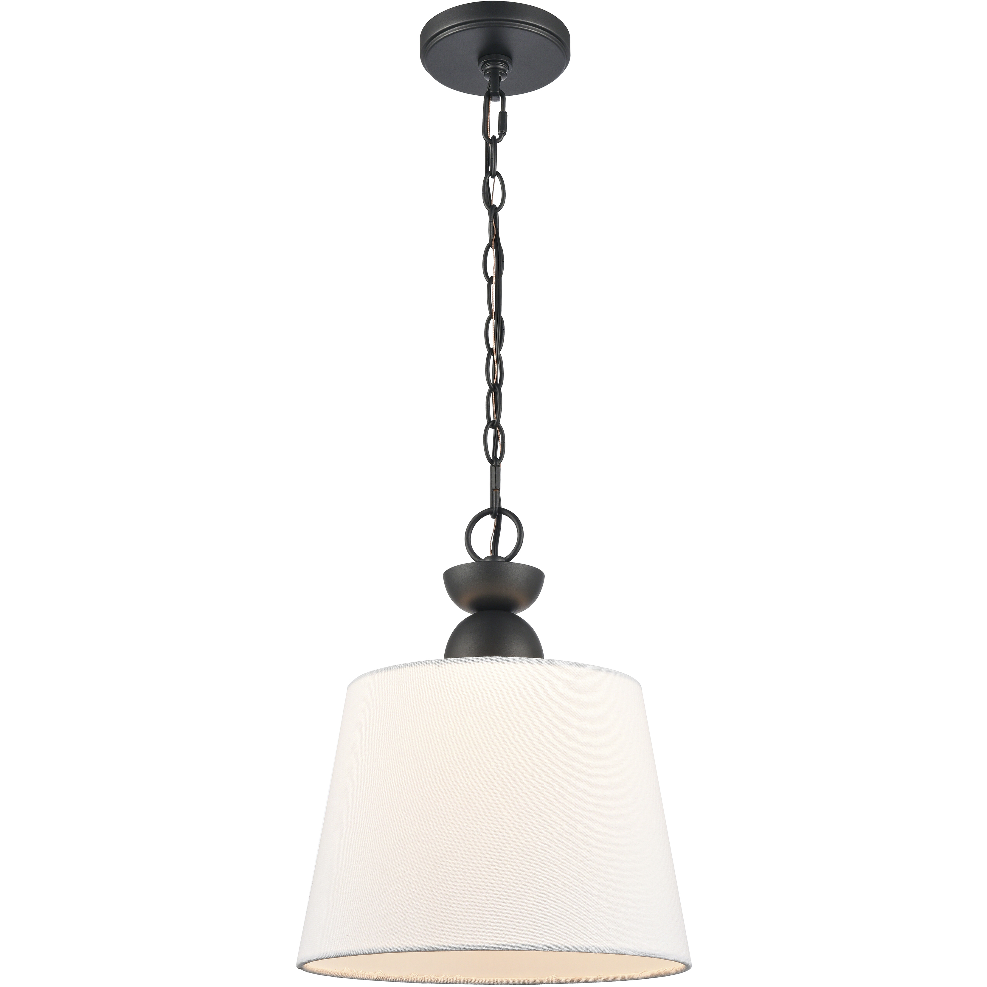 Kistler 1 Light 12 inch Charcoal Pendant Ceiling Light