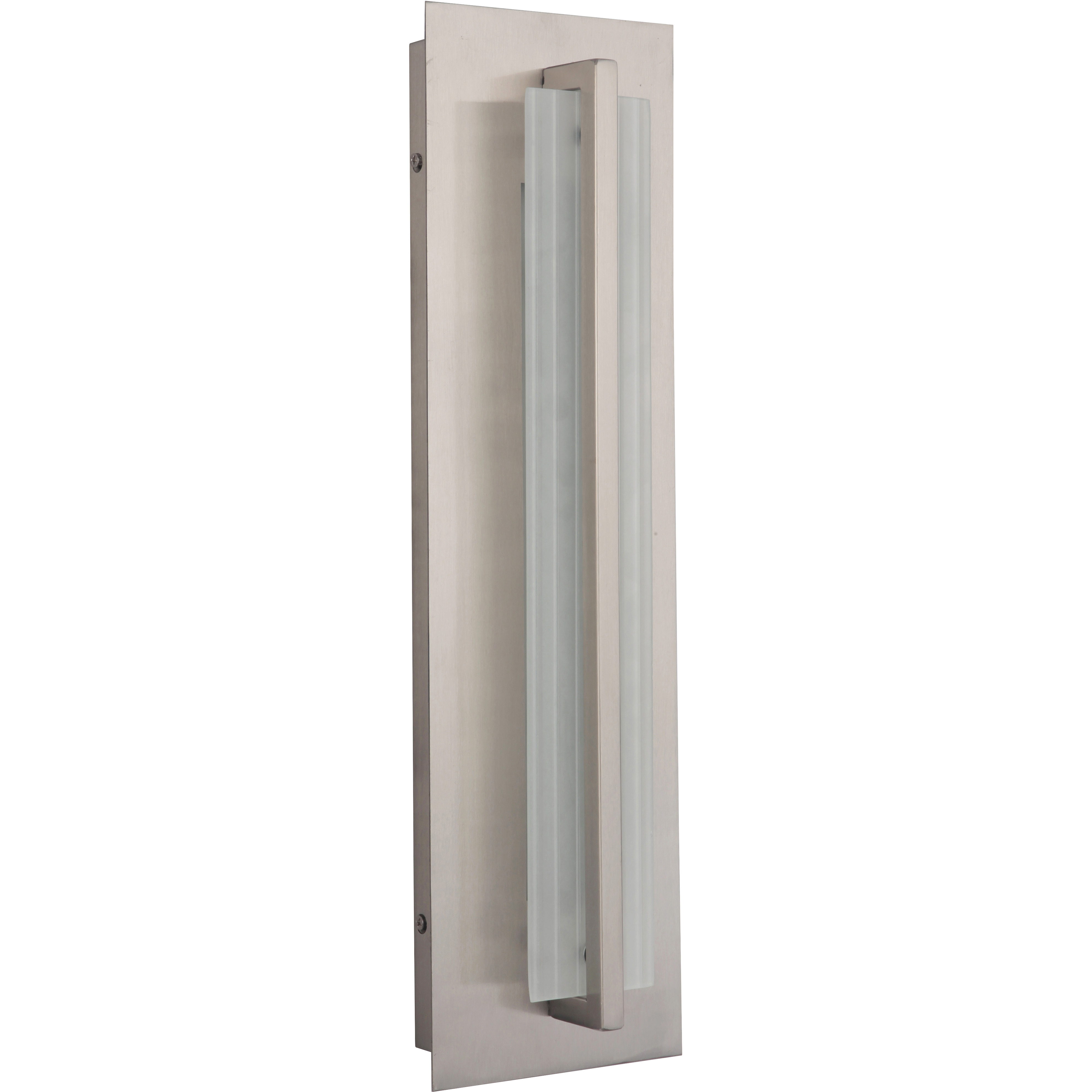Allure LED 18 inch Stainless Steel Outdoor Wall Mount, Medium