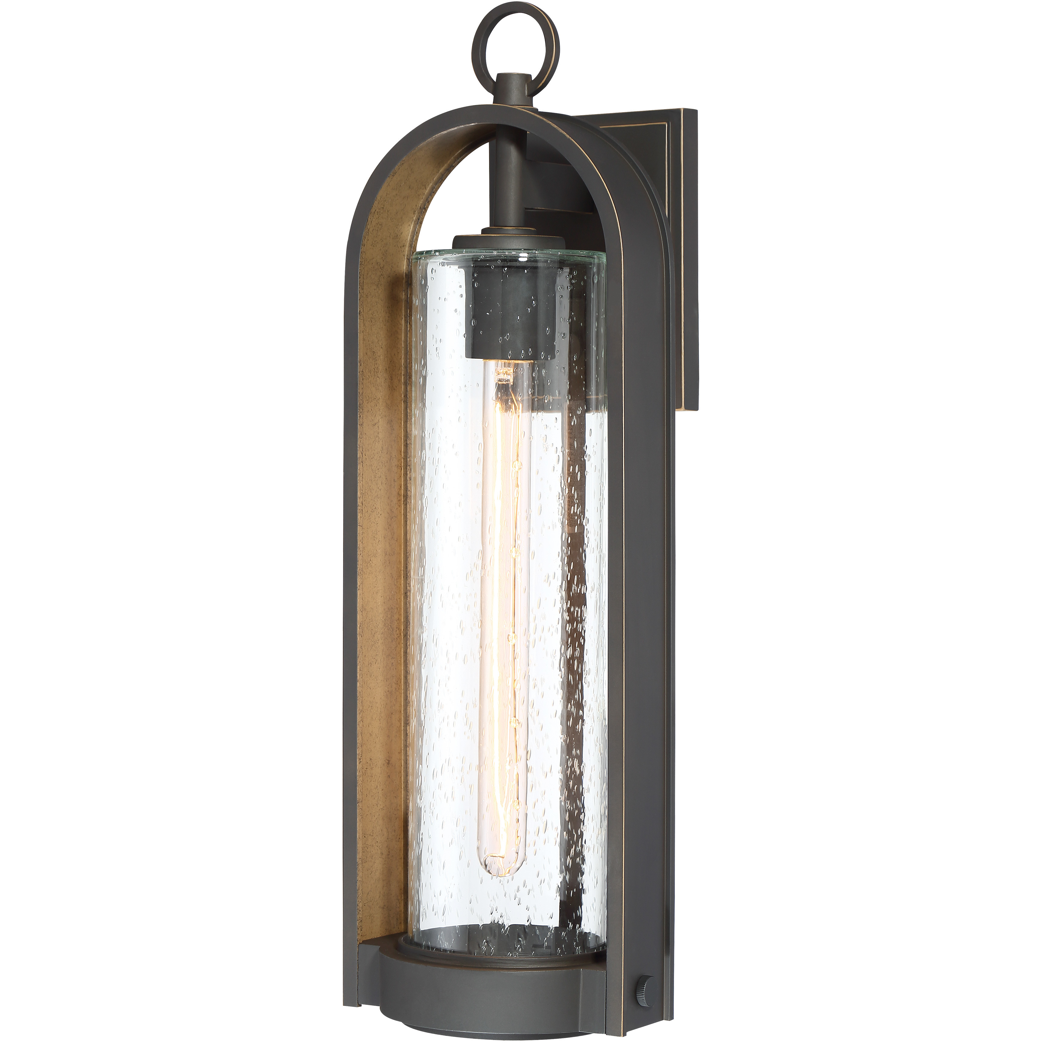Kamstra 1 Light 21 inch Oil Rubbed Bronze/Gold Outdoor Wall Mount, Great Outdoors