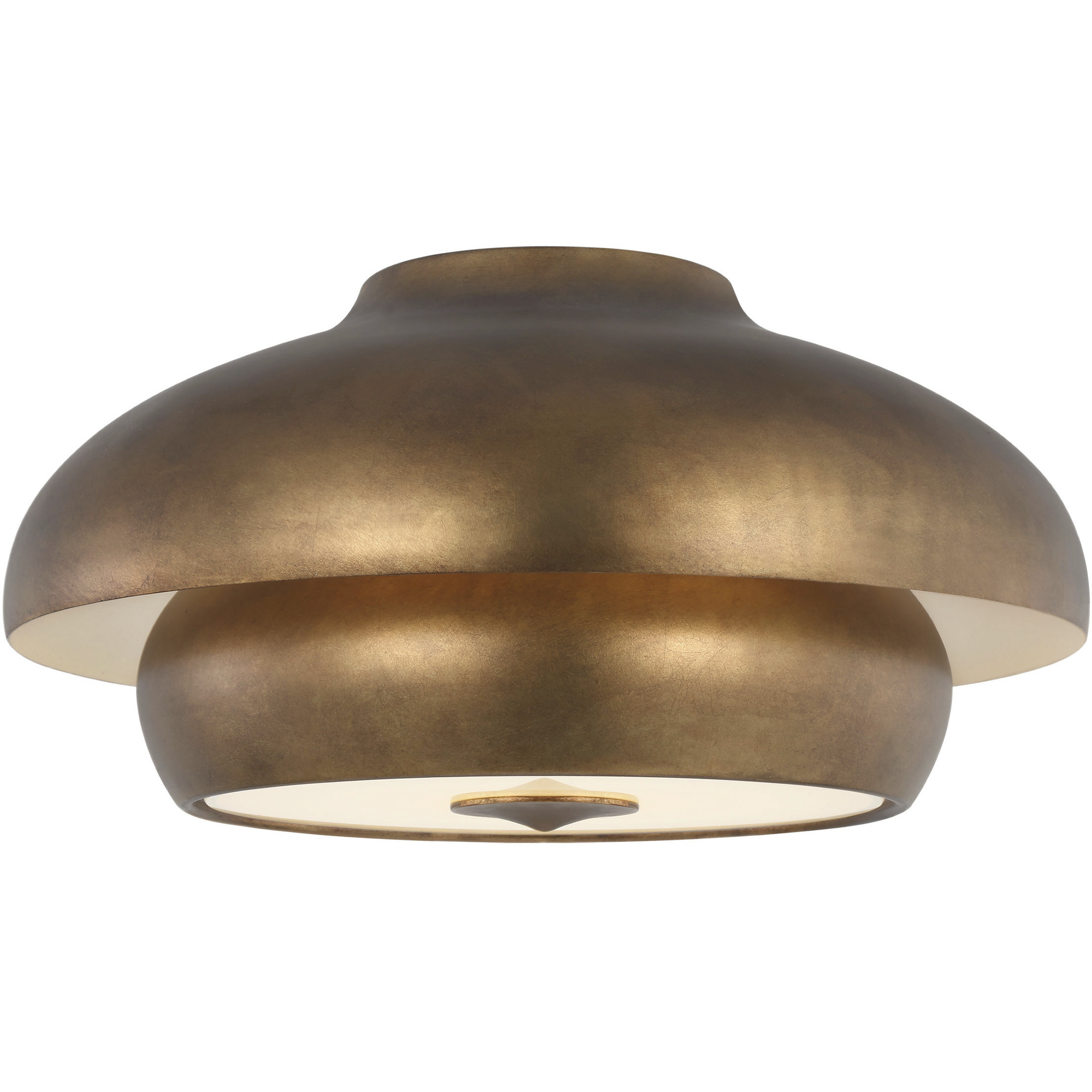 Christiane Lemieux Solene 1 Light 18 inch Vintage Gild Flush Mount Ceiling Light