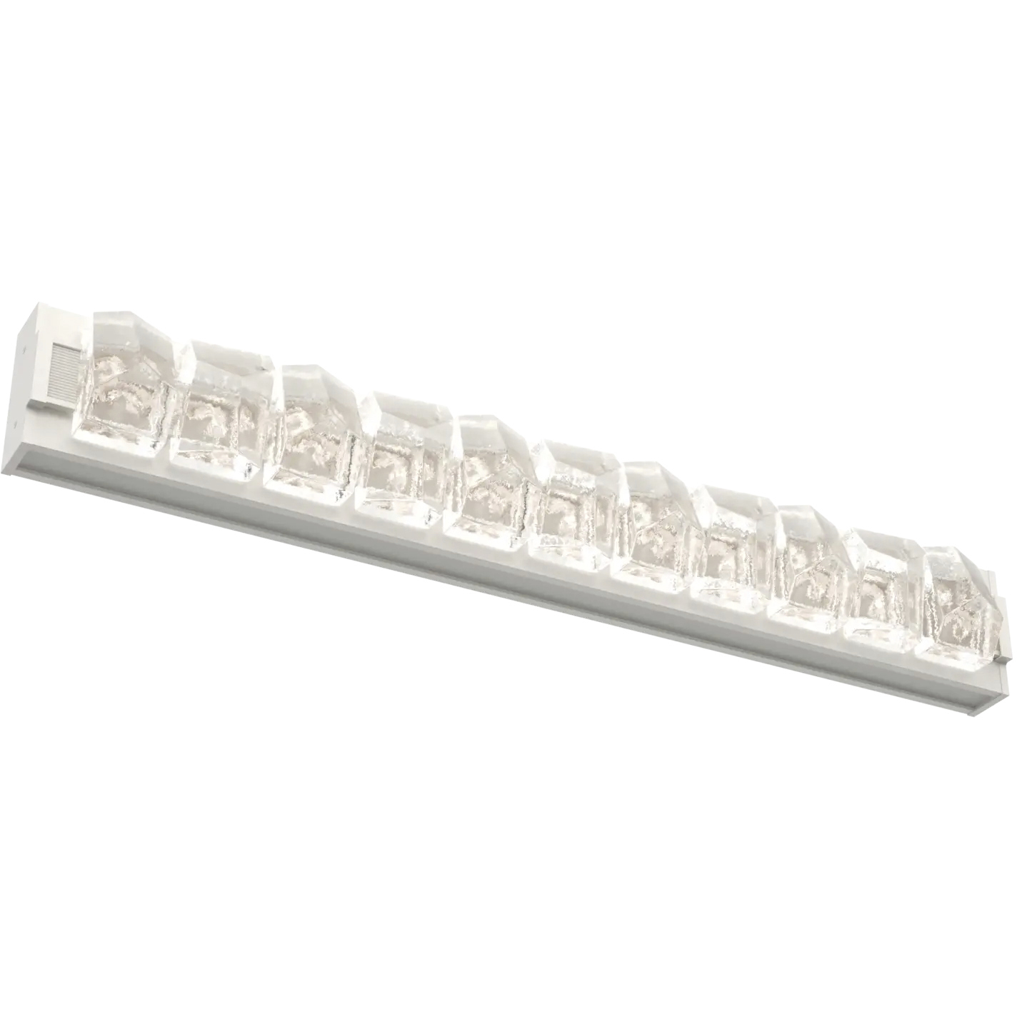 Tessera LED 38 inch Salt White Vanity Light Wall Light