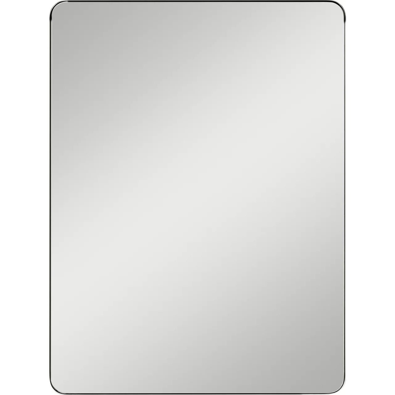 Planer 48 X 36 inch Polished Nickel Mirror