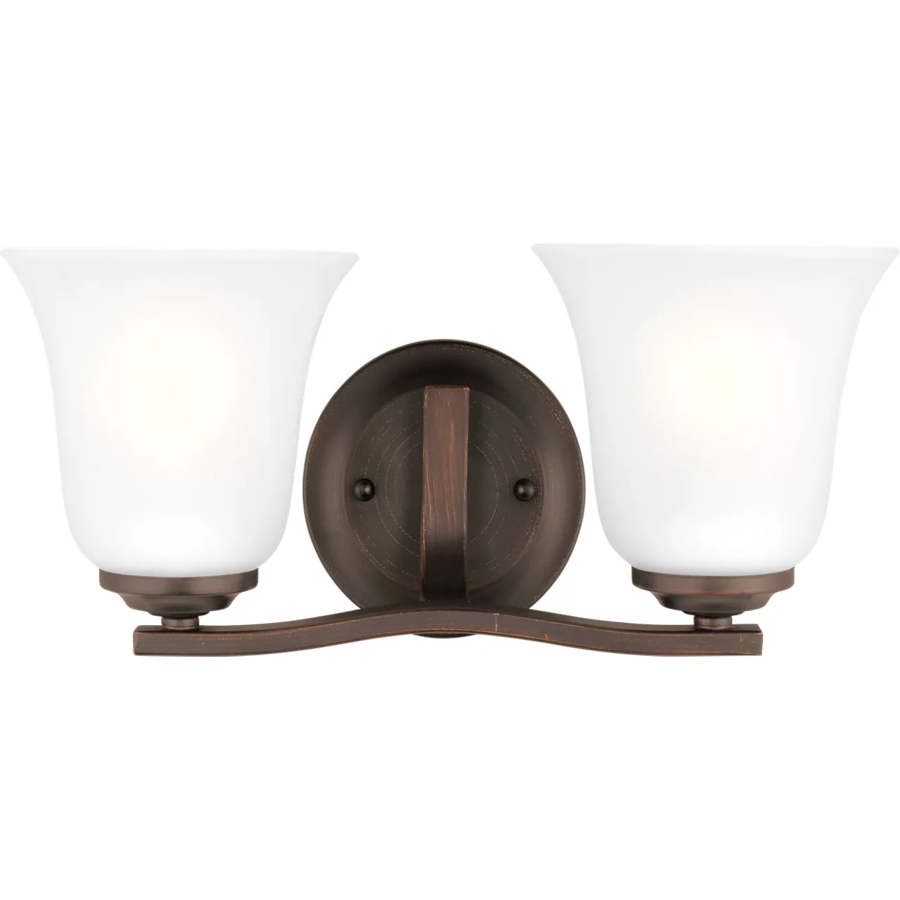 Emmons 2 Light 14.63 inch Bronze Wall Bath Fixture Wall Light