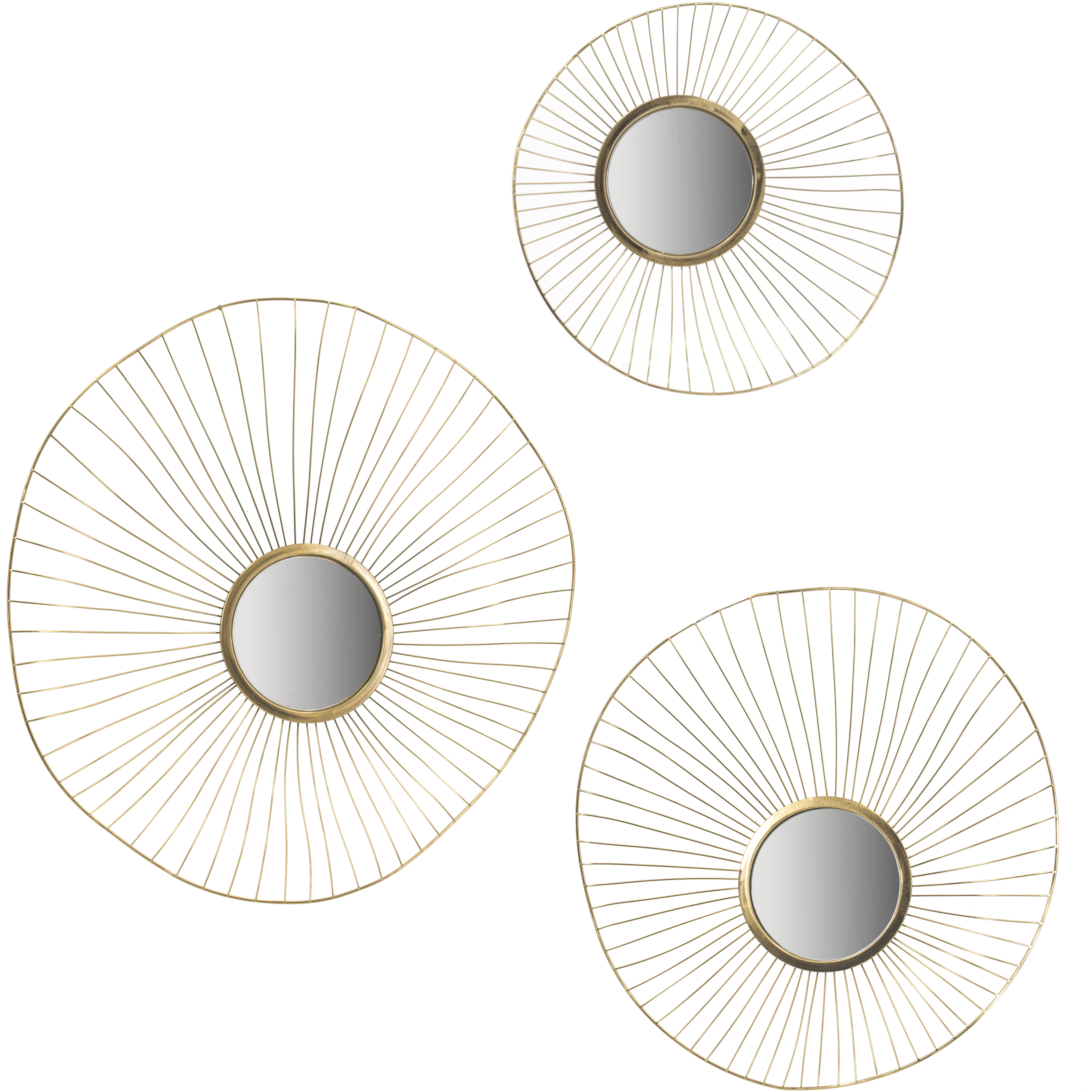 Chester Gold Wall Mirror