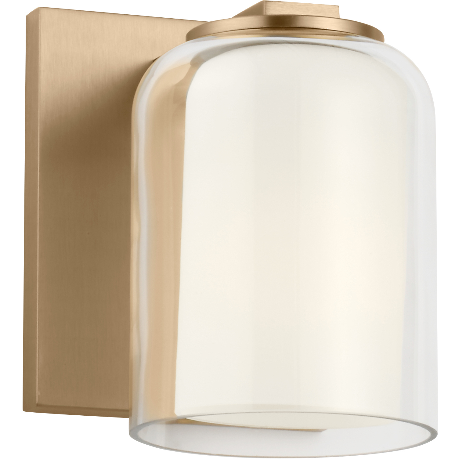 Drew & Jonathan Holden 1 Light 6.67 inch Satin Brass Bath Sconce Wall Light in LED