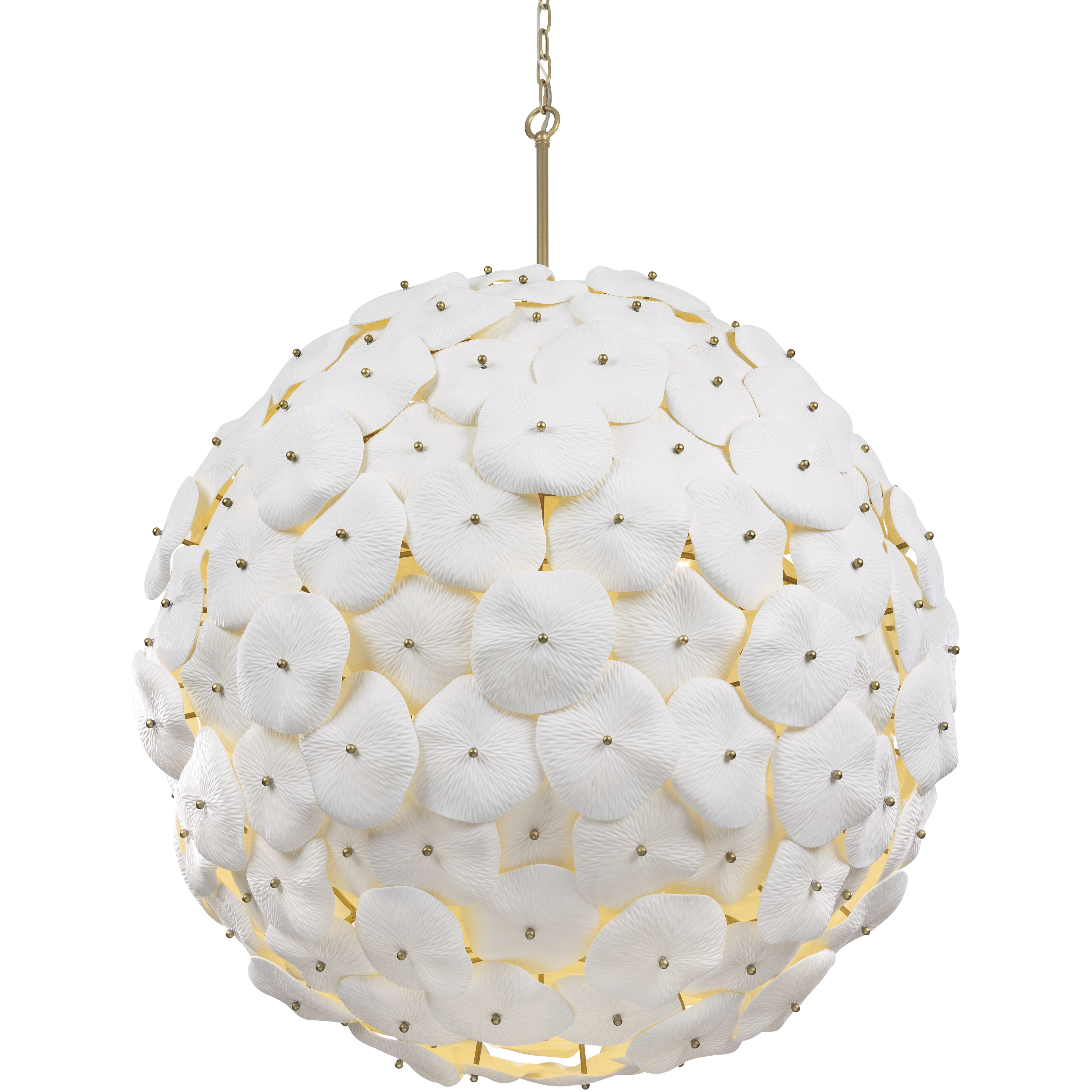 Coastlyn 9 Light 36.75 inch Legacy Brass Pendant Ceiling Light