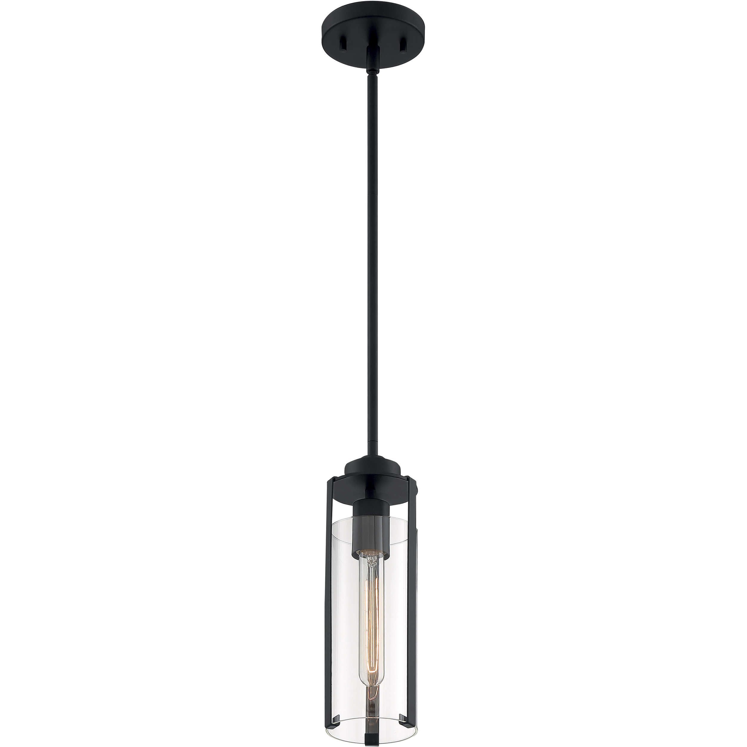 Marina 1 Light 4.75 inch Matte Black Pendant Ceiling Light