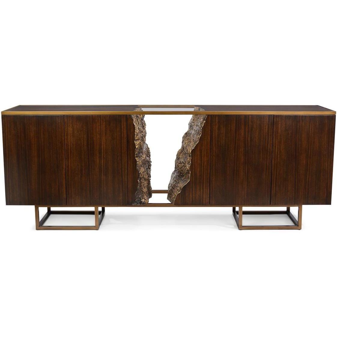 Terra 94.5 X 18.25 inch Credenza, 4 Door