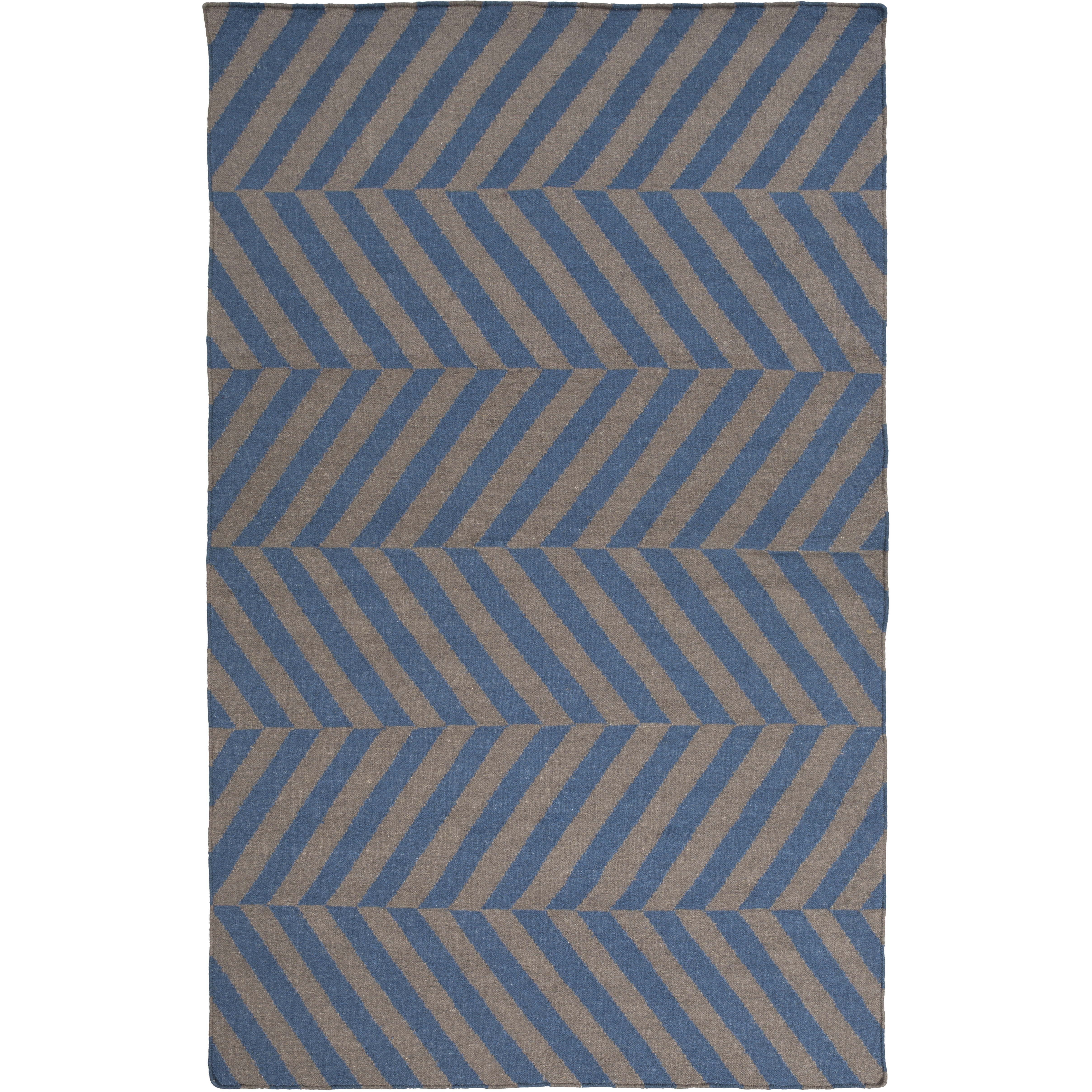 Frontier 132 X 96 inch Navy, Charcoal Rug