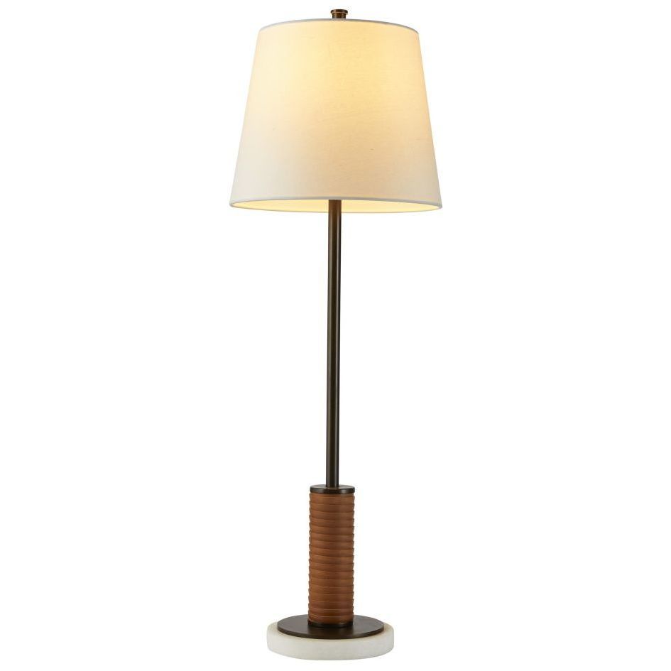 Conway 100 watt English Bronze Table Lamp Portable Light