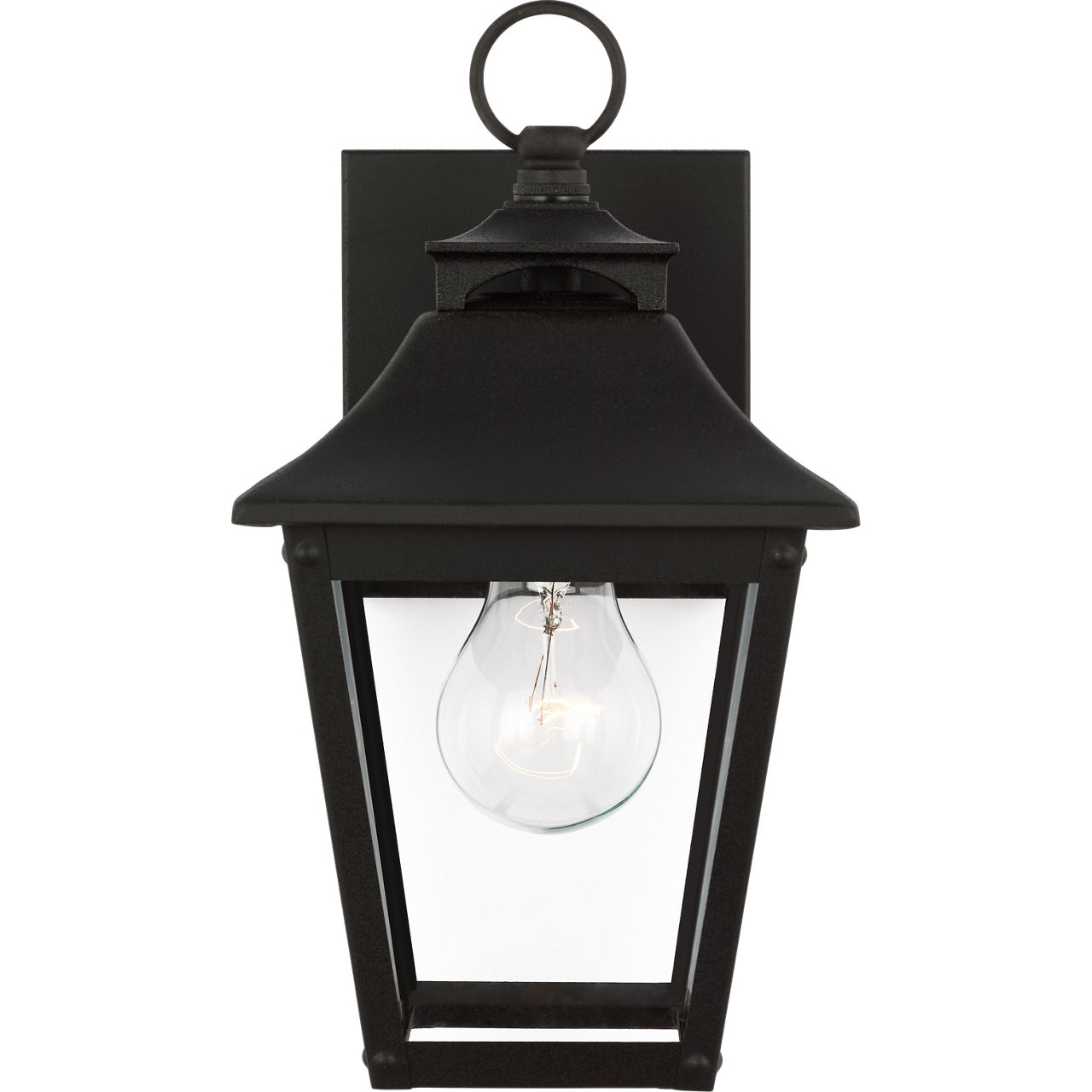 Sean Lavin Galena 1 Light 10.88 inch Textured Black Outdoor Wall Lantern