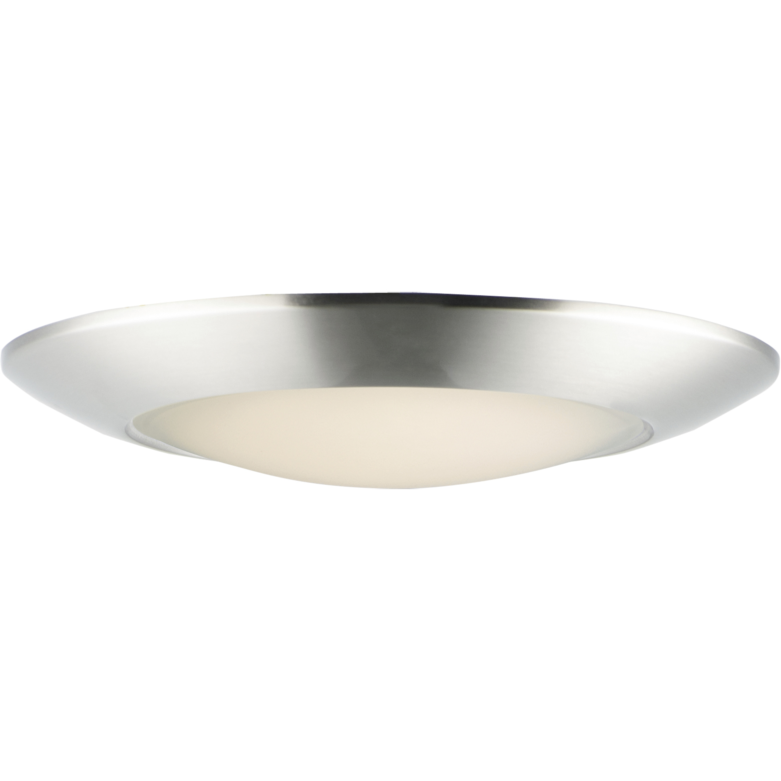 Diverse LED 11 inch Satin Nickel Flush Mount Ceiling Light