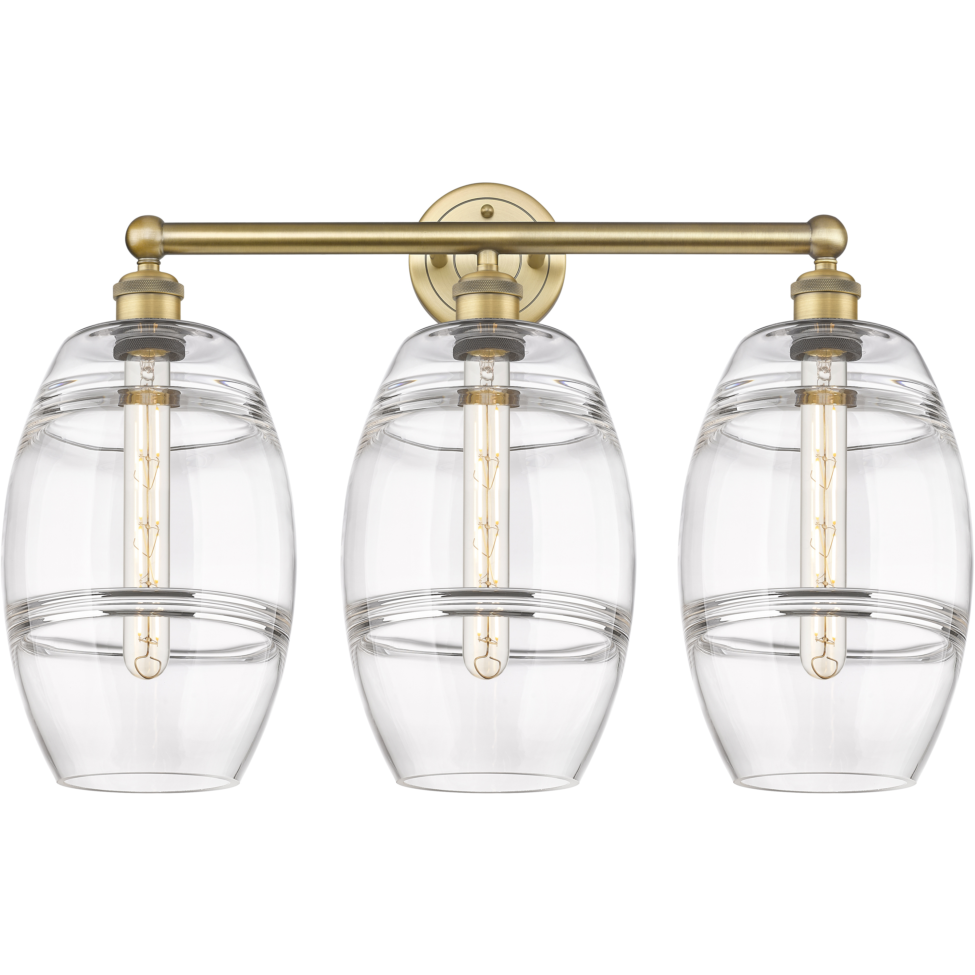 Edison Vaz 3 Light 26 inch Brushed Brass Bath Vanity Light Wall Light