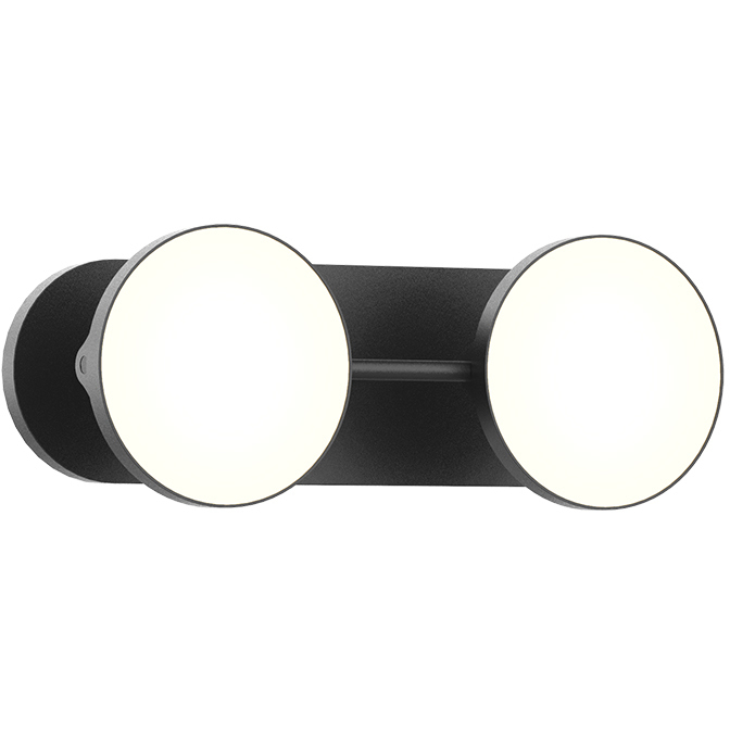 Novel LED 13.25 inch Black Vanity Light Wall Light