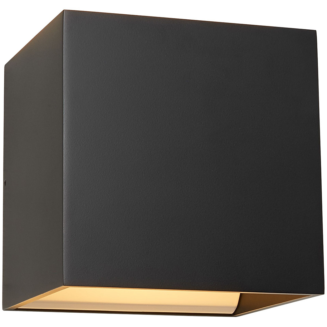 QB 1 Light 4.4 inch Black ADA LED Wall Sconce Wall Light