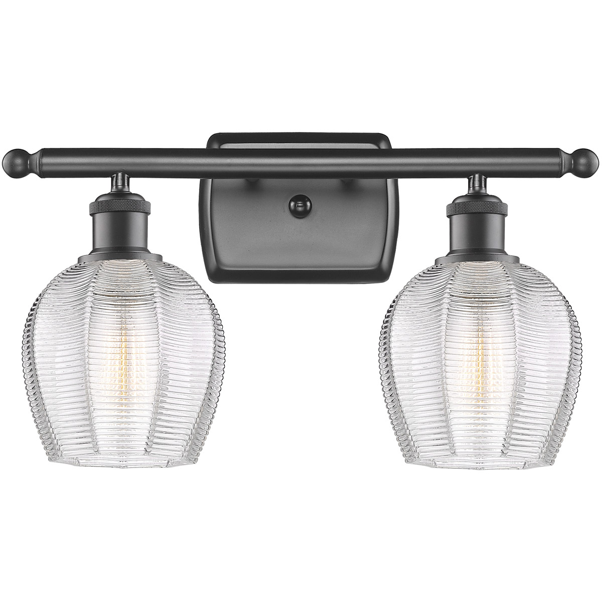 Ballston Norfolk LED 16 inch Oil Rubbed Bronze Bath Vanity Light Wall Light in Clear Glass