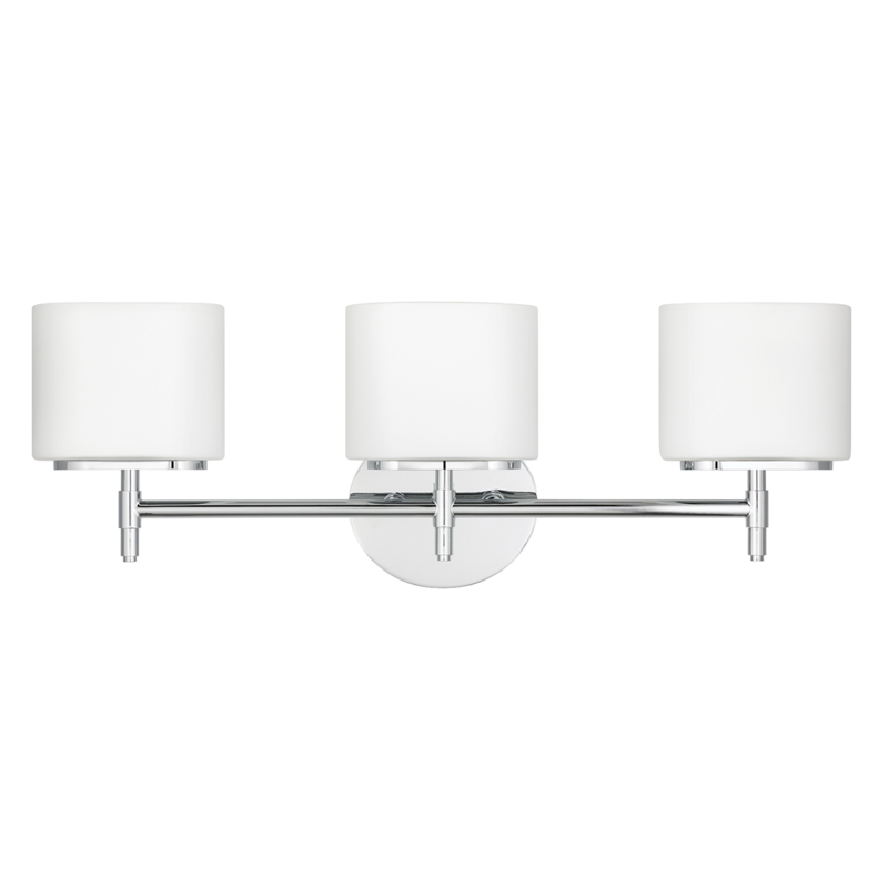Trinity 3 Light 22.25 inch Polished Chrome Bath and Vanity Wall Light
