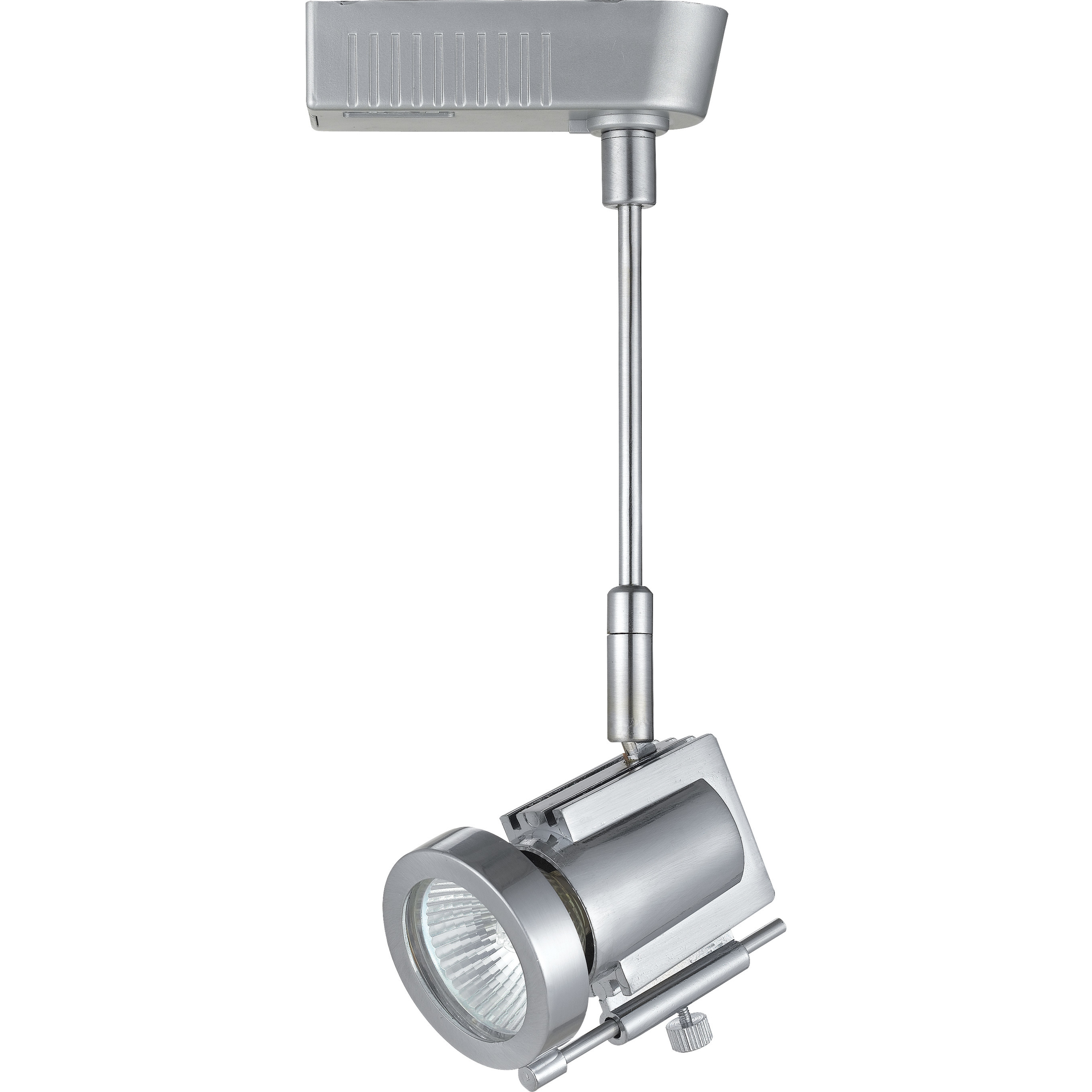 Signature 1 Light 12V Brushed Steel Track Head Ceiling Light