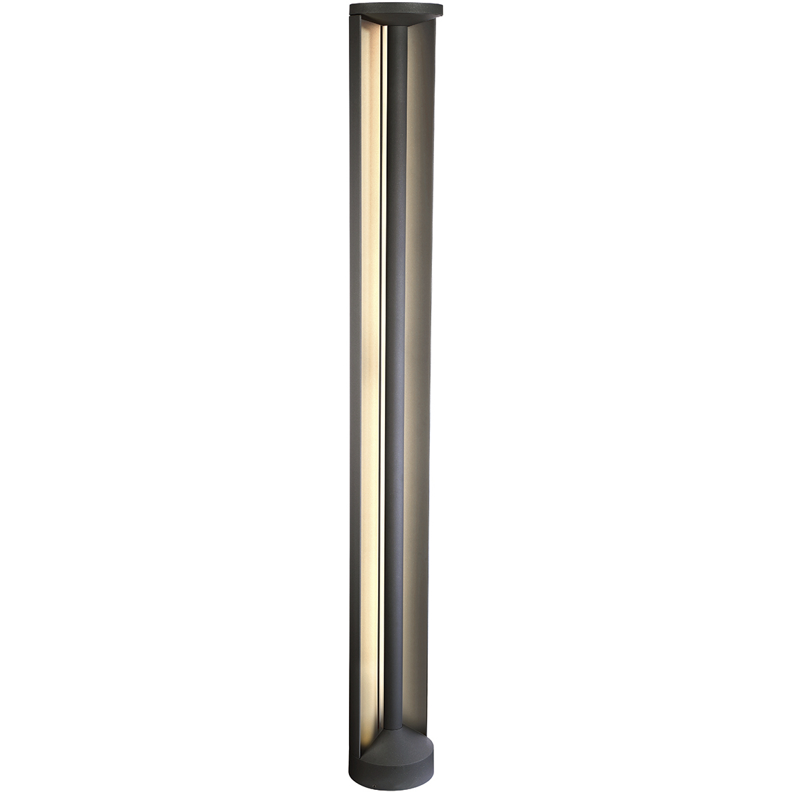 LED Bollard 120V 30 watt Graphite Grey Outdoor Bollard Light