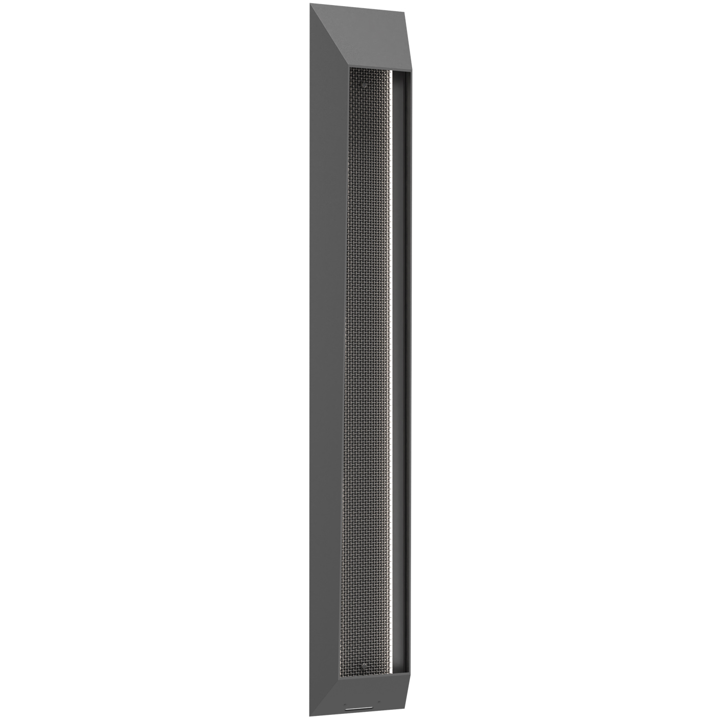 Nightfall LED 50.5 inch Argento Grey with Medium Mesh Outdoor Sconce, Large
