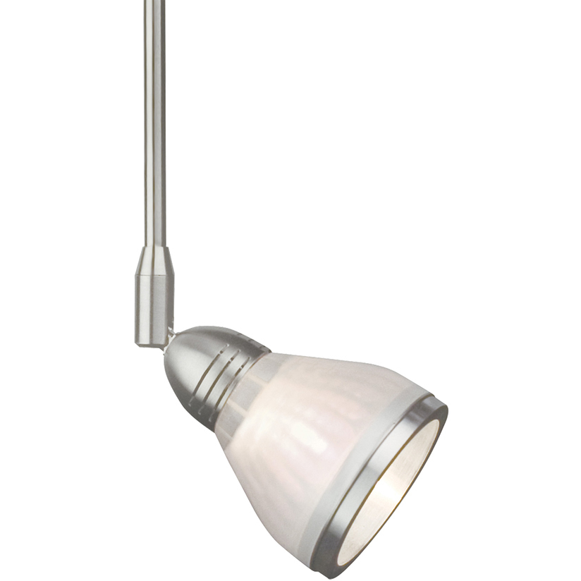 Sean Lavin Tilt 1 Light 120 Satin Nickel Low-Voltage Track Head Ceiling Light in Monopoint, 2 inch