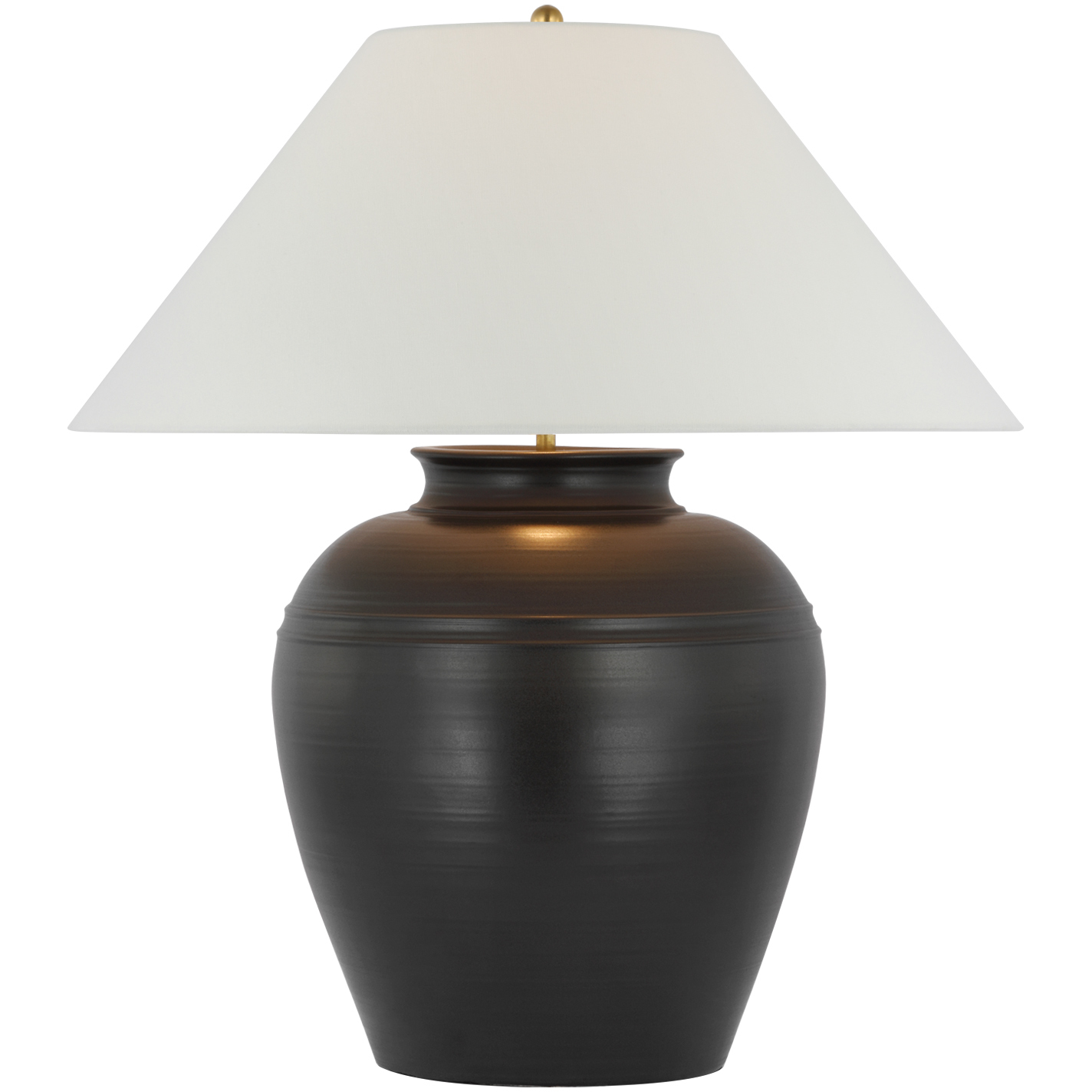Amber Lewis Prado 26.5 inch 15 watt Matte Black Table Lamp Portable Light, Medium