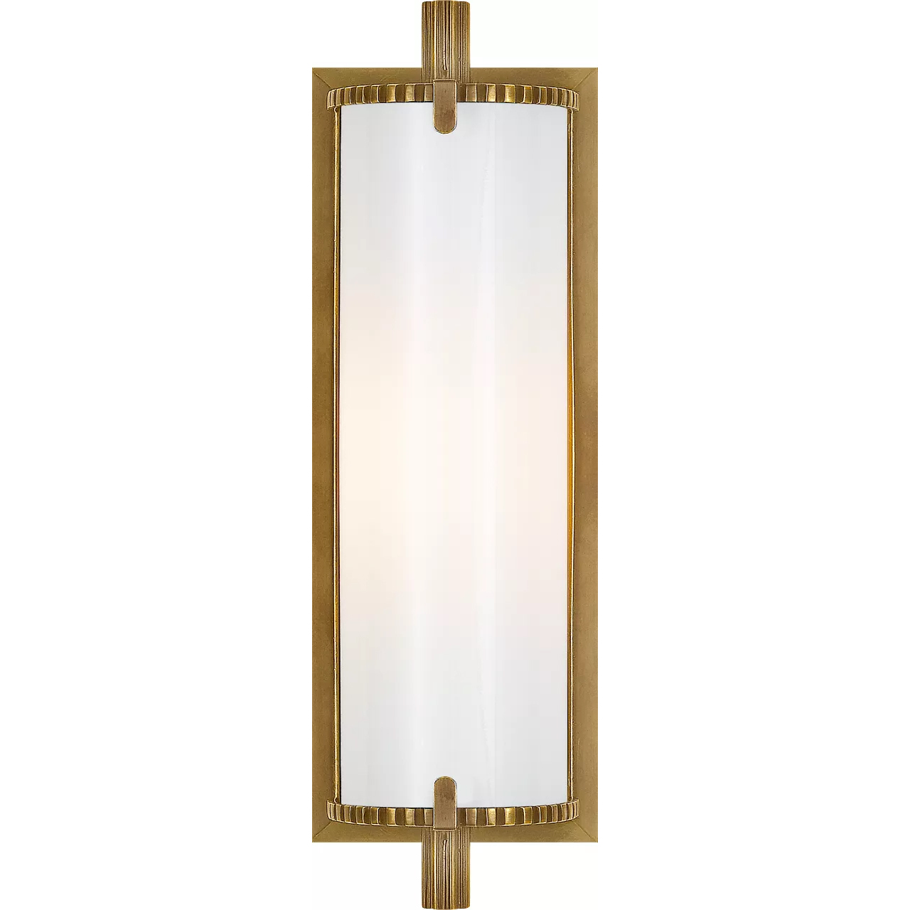 Thomas O'Brien Calliope2 1 Light 4 inch Hand-Rubbed Antique Brass Bath Light Wall Light