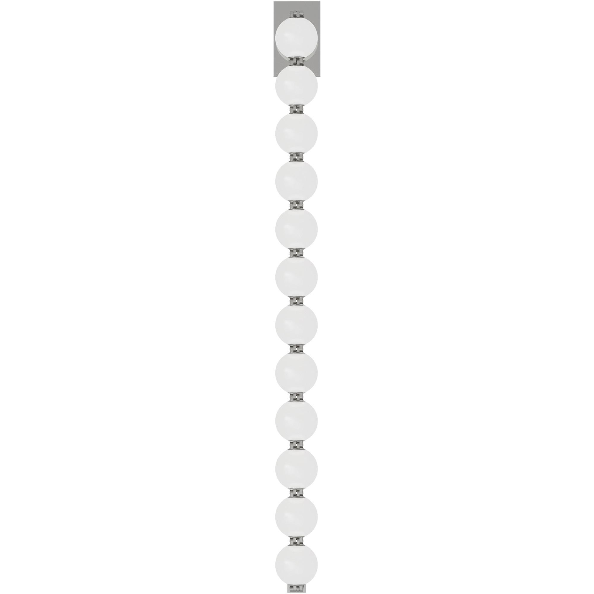 Sean Lavin Perle LED 3 inch Polished Nickel ADA Wall Sconce Wall Light in 3000K