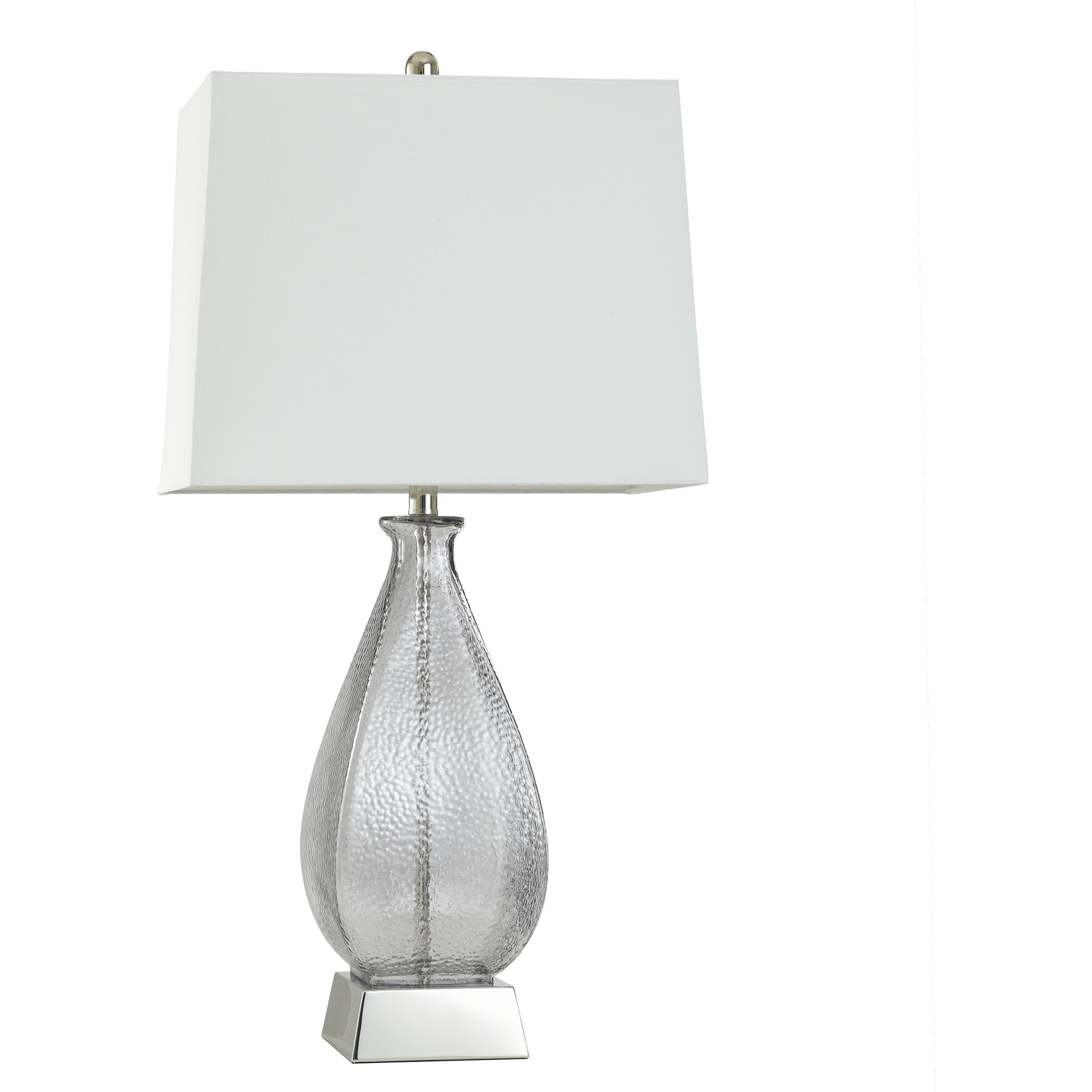 Cameron 33 inch 100.00 watt Smoke Grey Table Lamp Portable Light