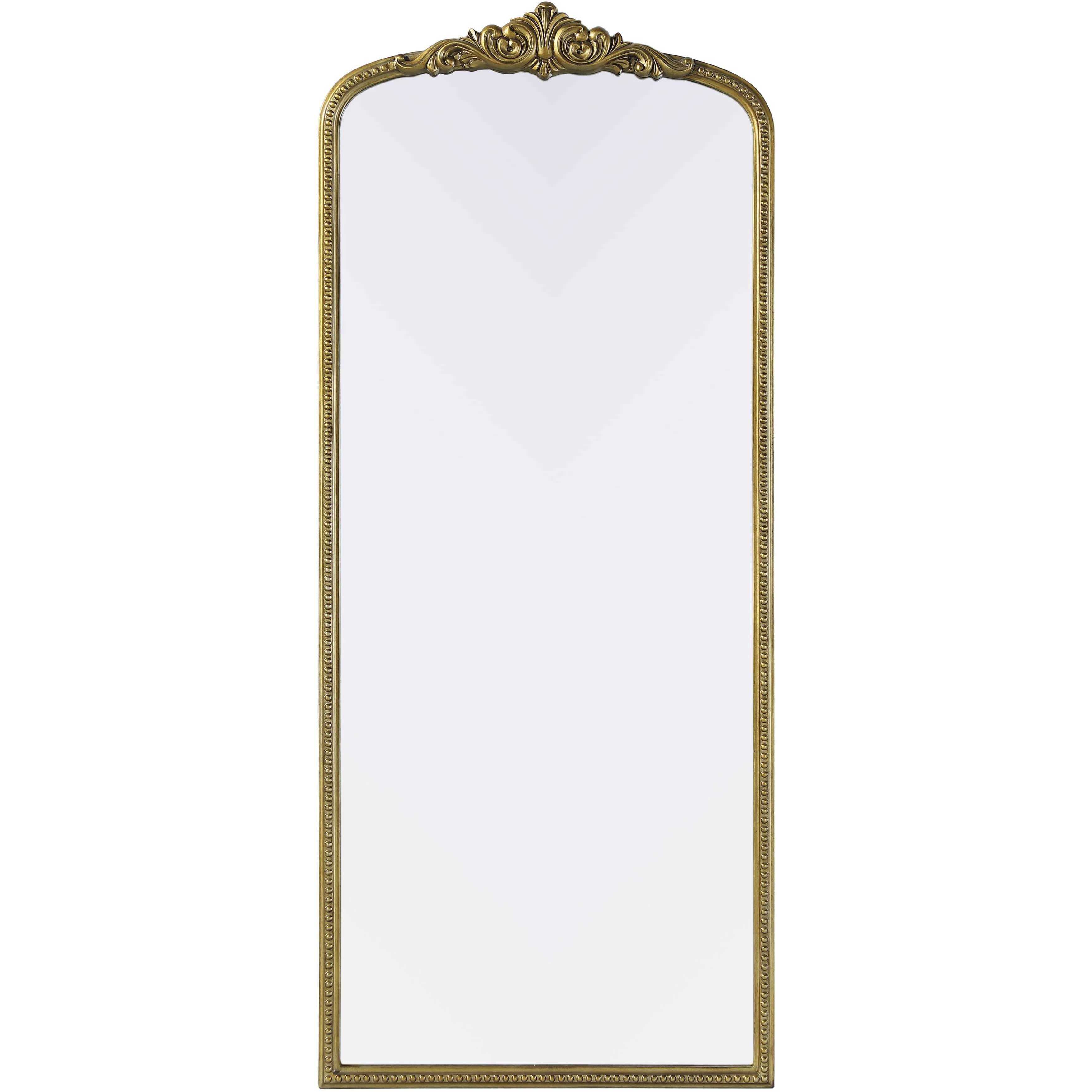 Naomi 72 X 30 inch Antique Brass Mirror
