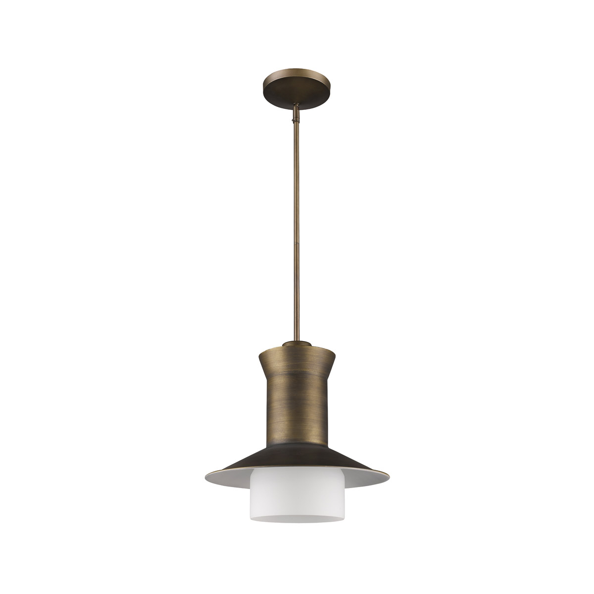Greta 1 Light 16 inch Raw Brass Pendant Ceiling Light
