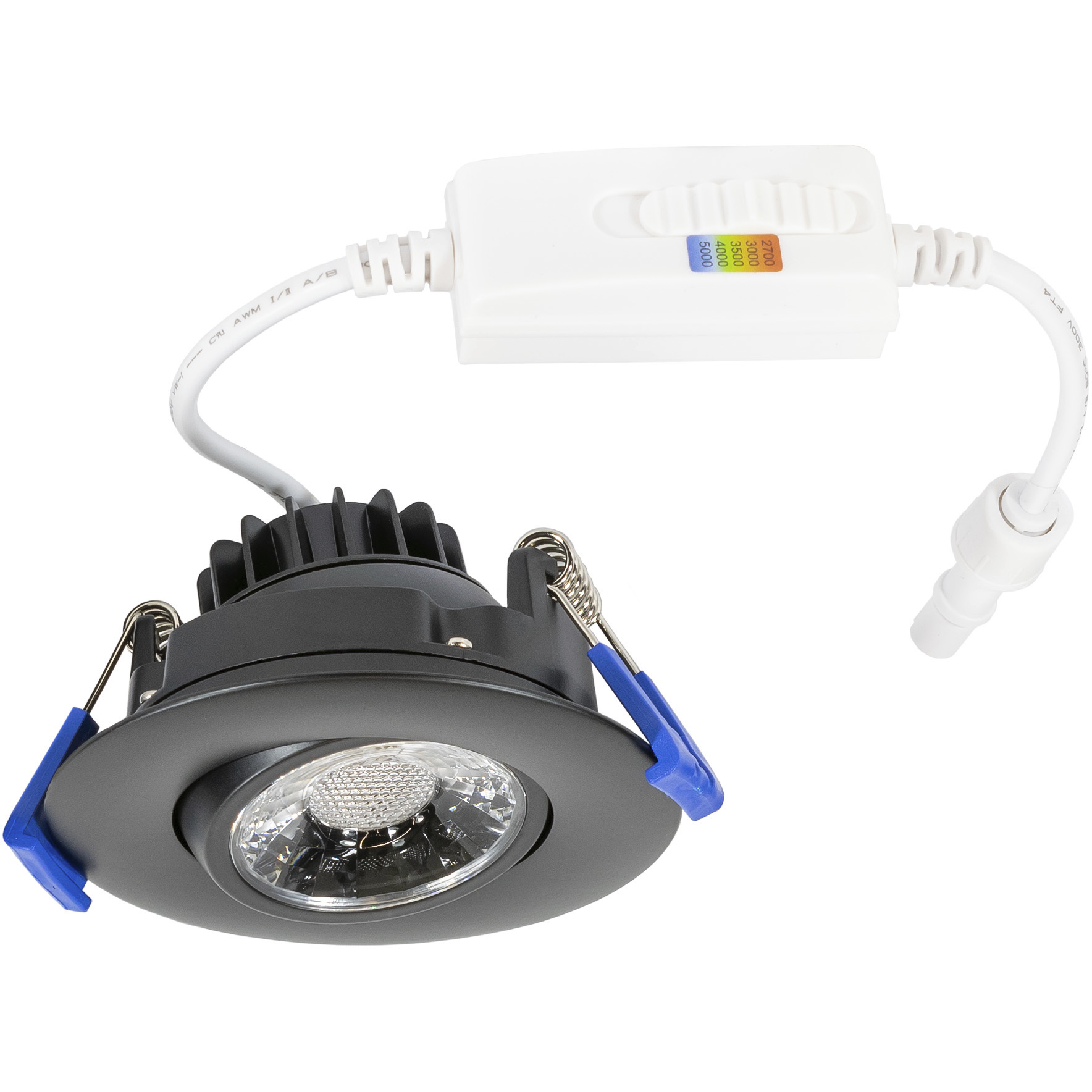 Luke Black Downlight, Round