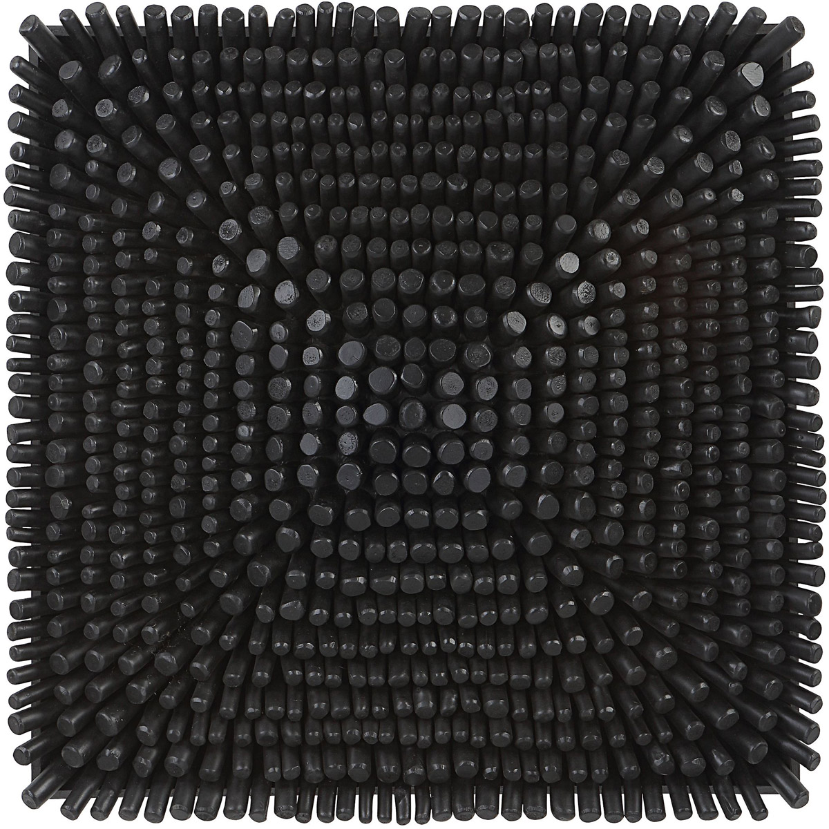 Portside Satin Black Wood Wall Panel