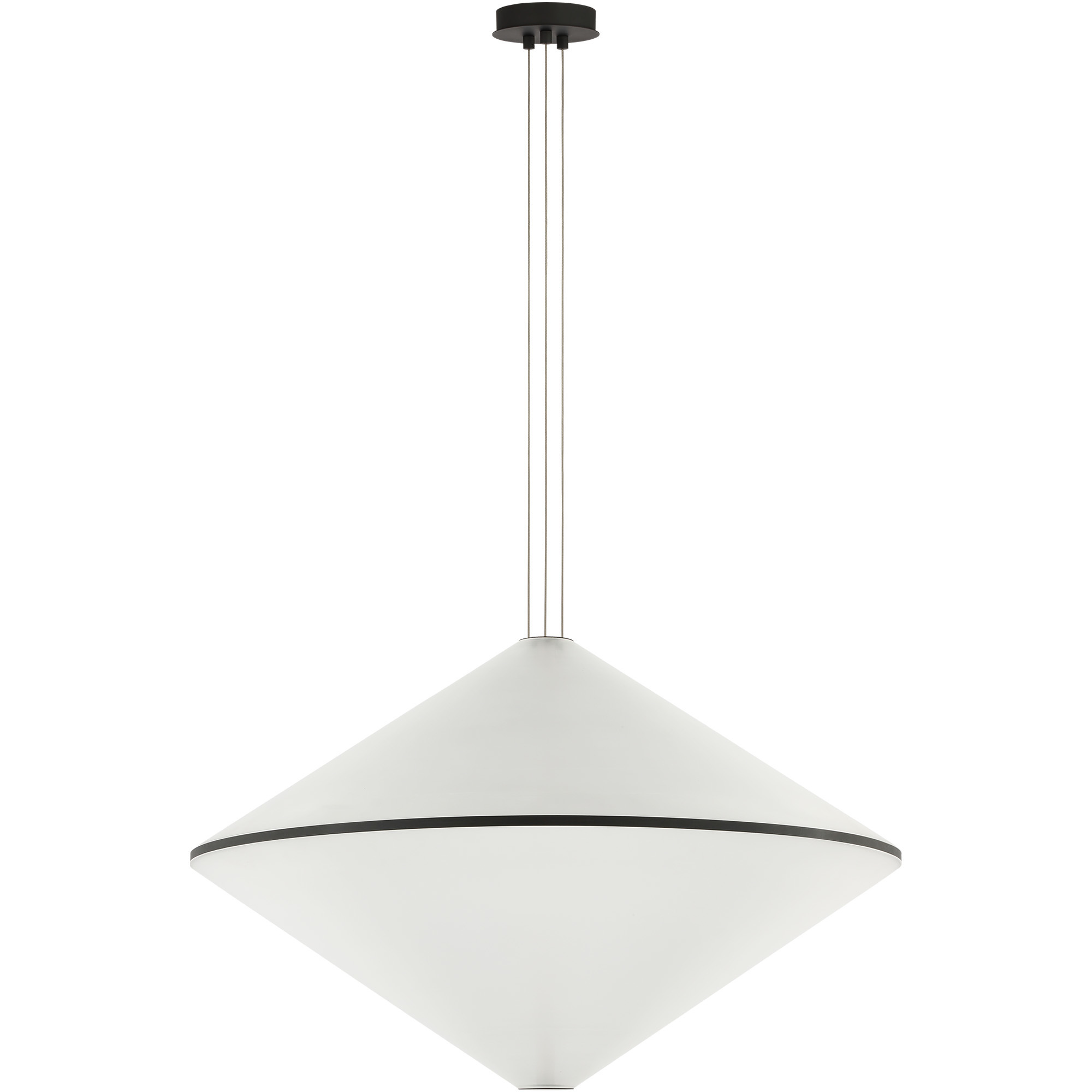 Sean Lavin Bicono LED 38 inch Nightshade Black Pendant Ceiling Light