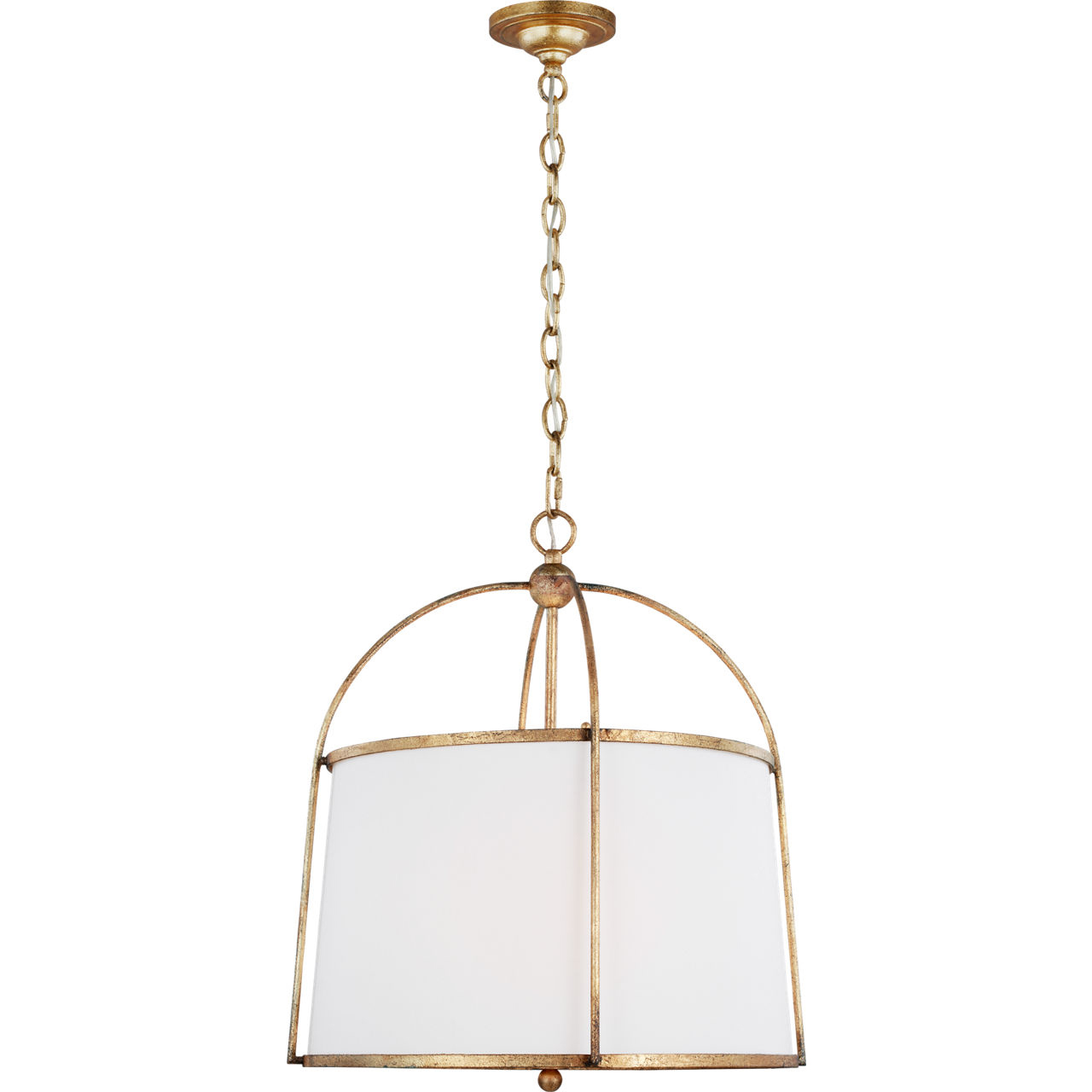 C&M by Chapman & Myers Stonington 2 Light 21 inch Antique Gild Chandelier Ceiling Light
