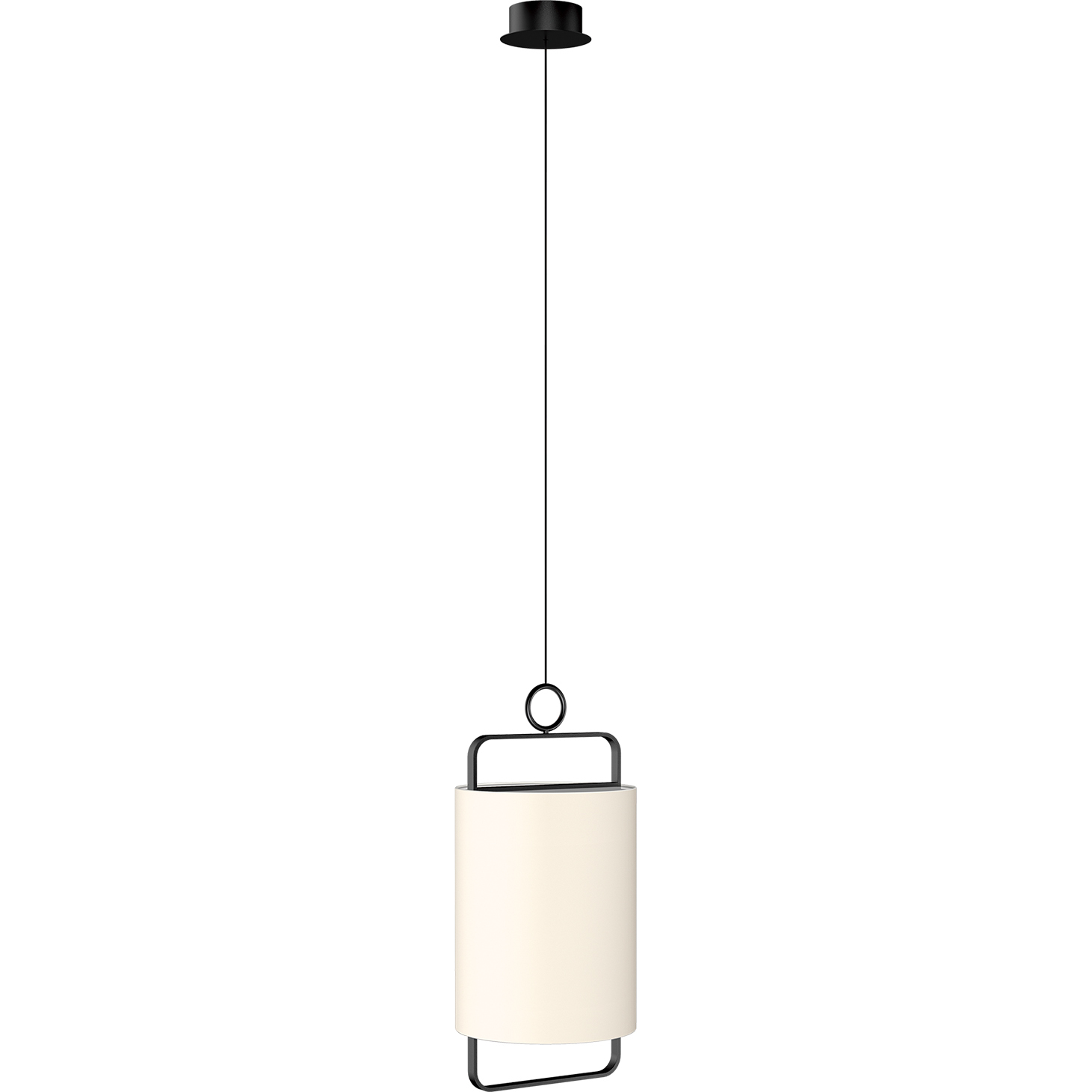 Minimalism 12 inch Matte Black Pendant Ceiling Light