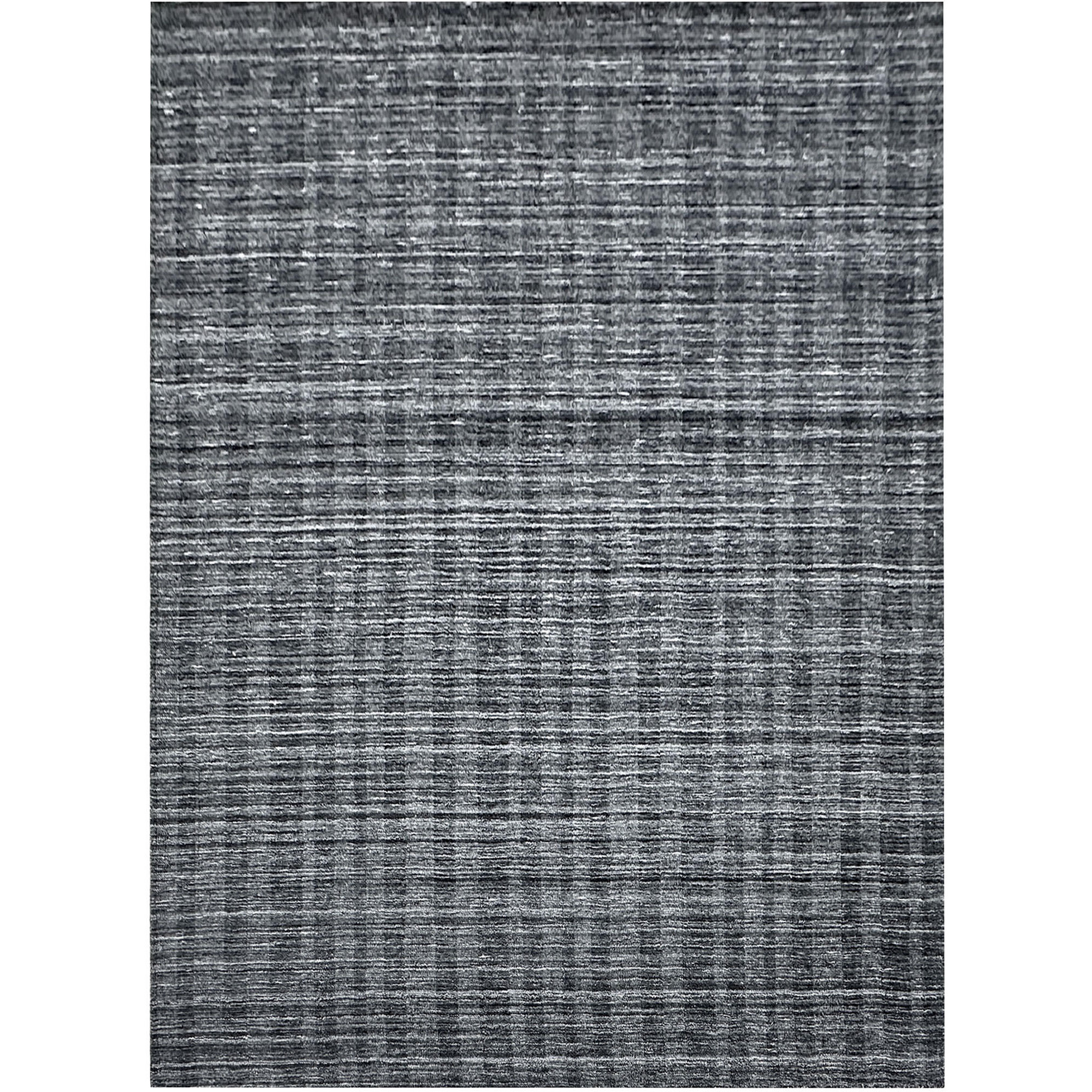 Pari 90 X 63 inch Dark Grey Rug in 5 x 7