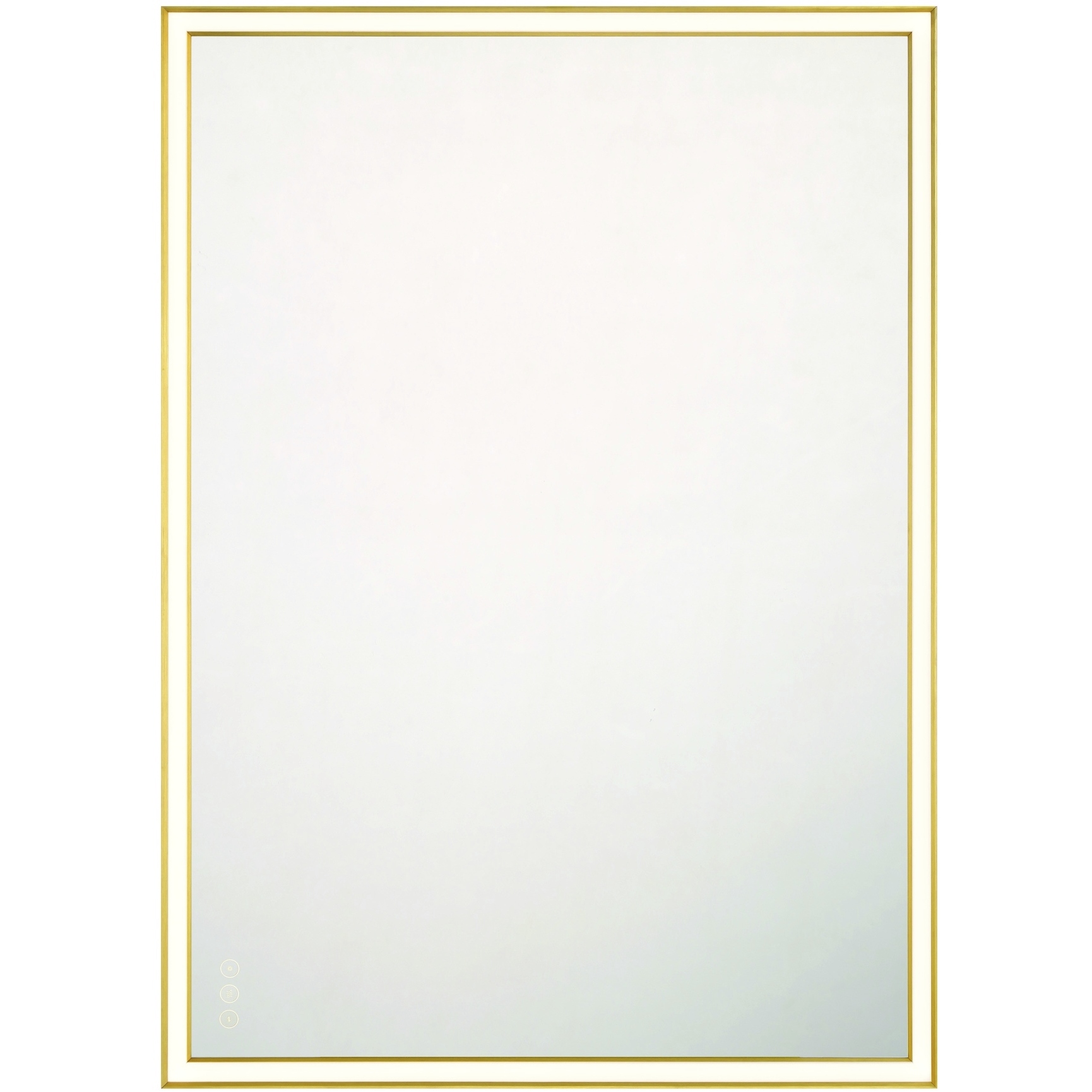 Nixon 42 X 30 inch Anodized Gold LED Mirror
