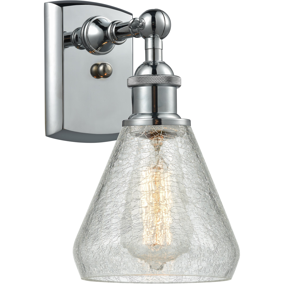 Ballston Conesus LED 6 inch Polished Chrome Sconce Wall Light, Ballston