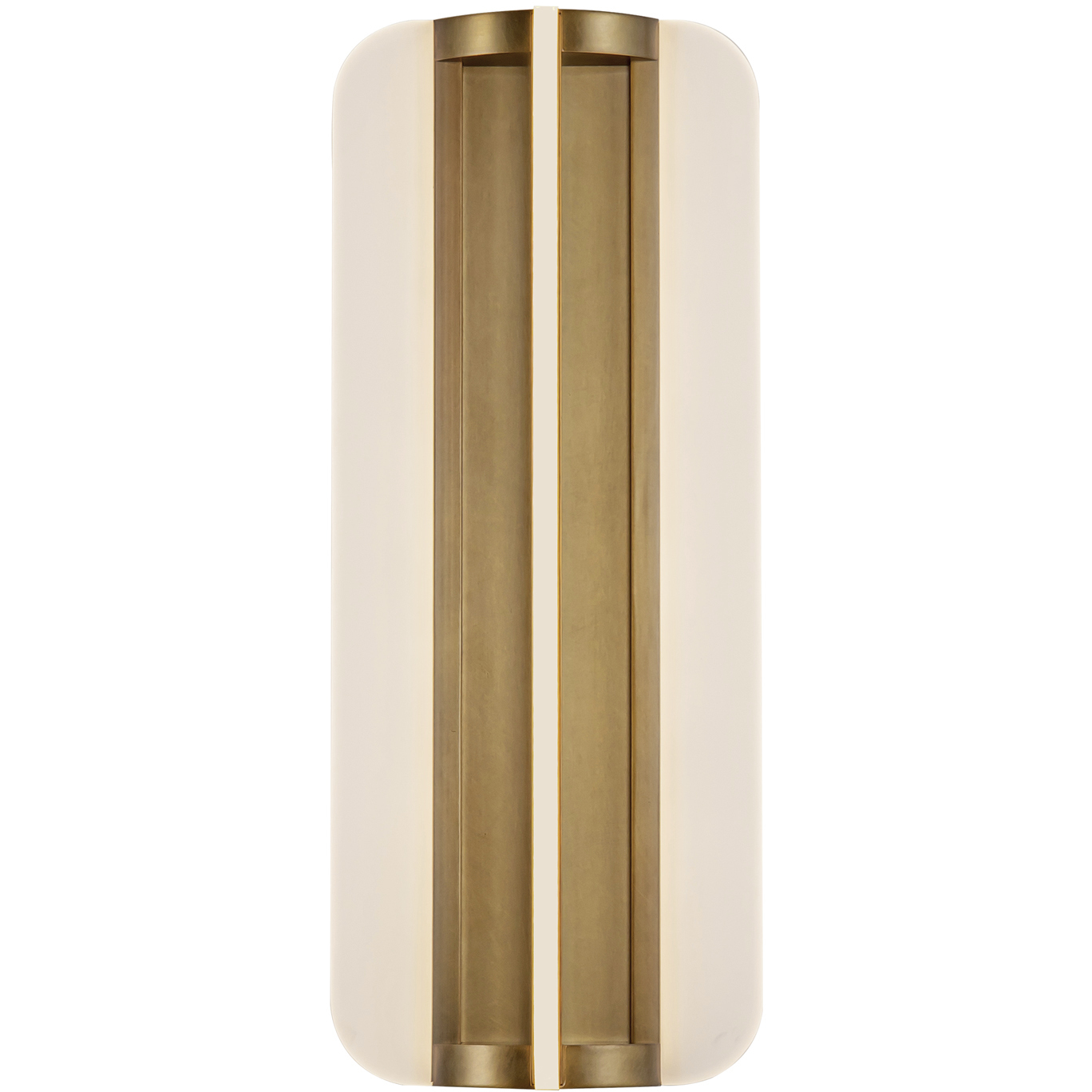 Anders LED 7 inch Vintage Brass Wall/Vanity Light Wall Light