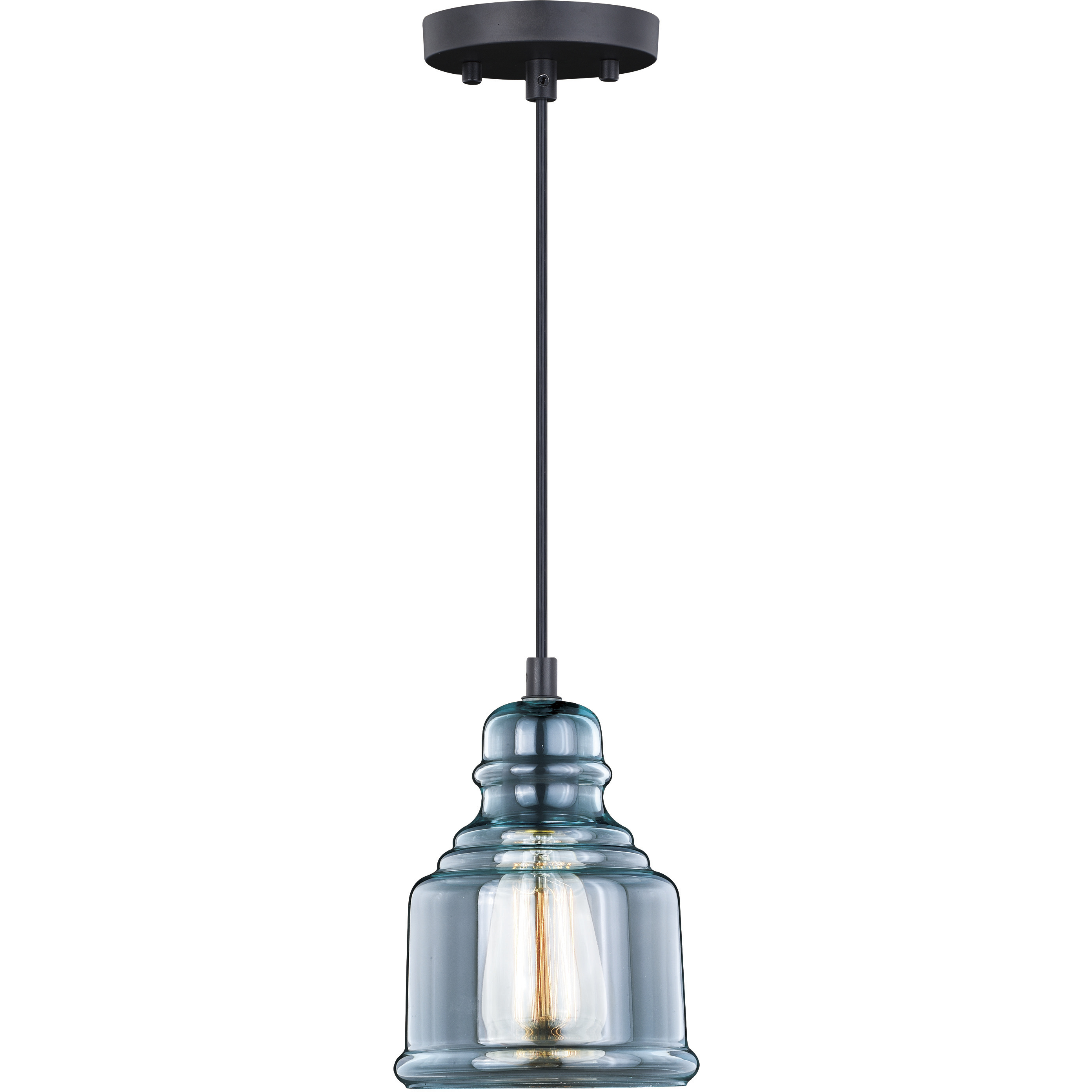Millie LED 6 inch Oil Rubbed Bronze Mini Pendant Ceiling Light