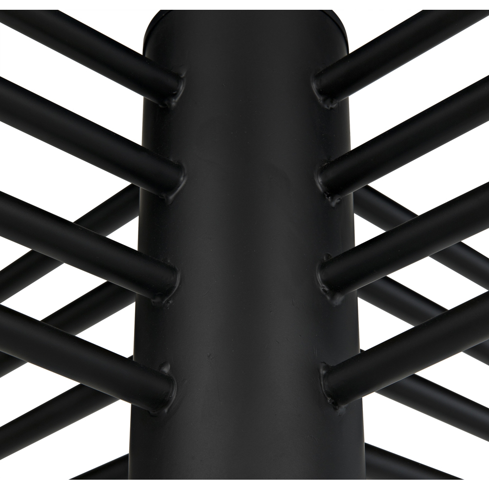 Claude 16 Light 46 inch Matte Black Chandelier Ceiling Light