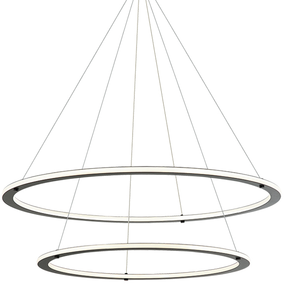 Victoria LED 32 inch Black Pendant Ceiling Light