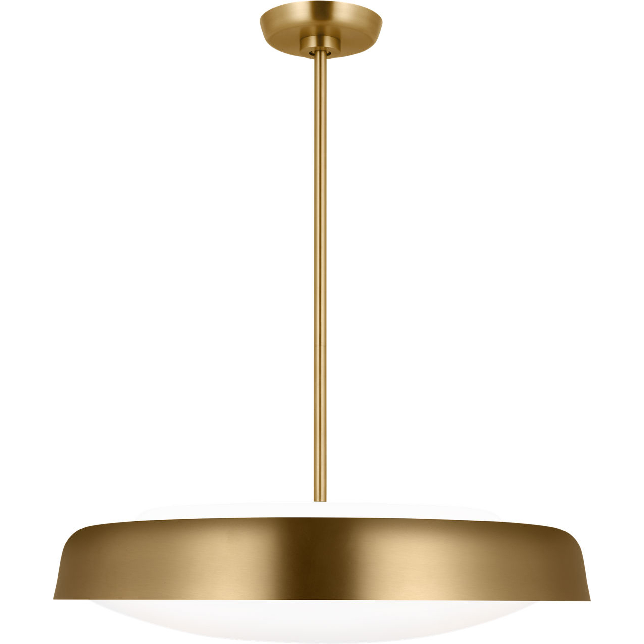 kate spade new york Draper 3 Light 22 inch Burnished Brass Pendant Ceiling Light