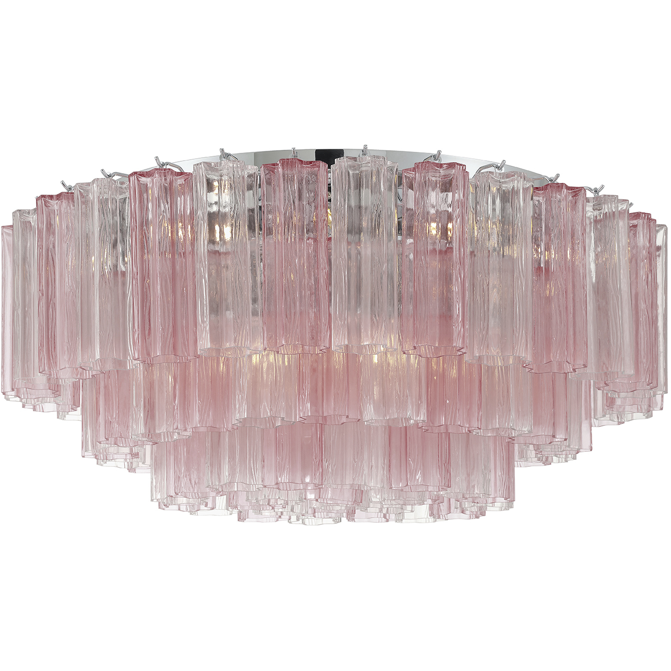 Crystorama ADD-331-CH-SP Addis 16 Light 32 inch Polished Chrome Flush ...
