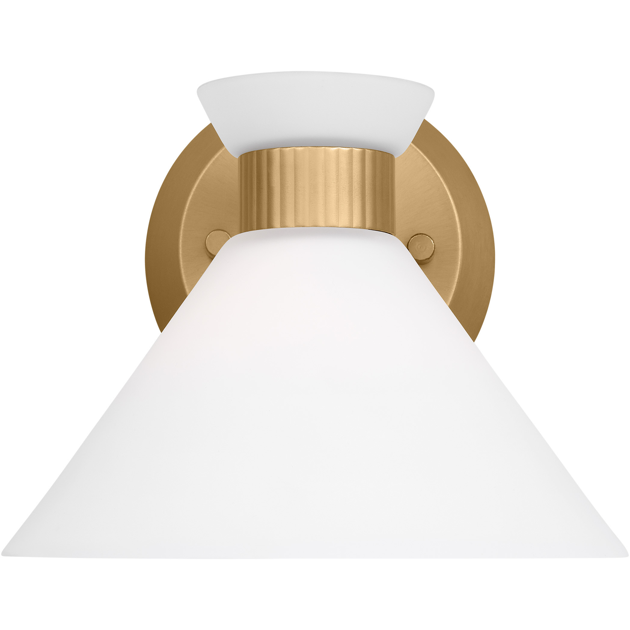 Drew & Jonathan Belcarra 1 Light 7.5 inch Satin Brass Sconce Wall Light