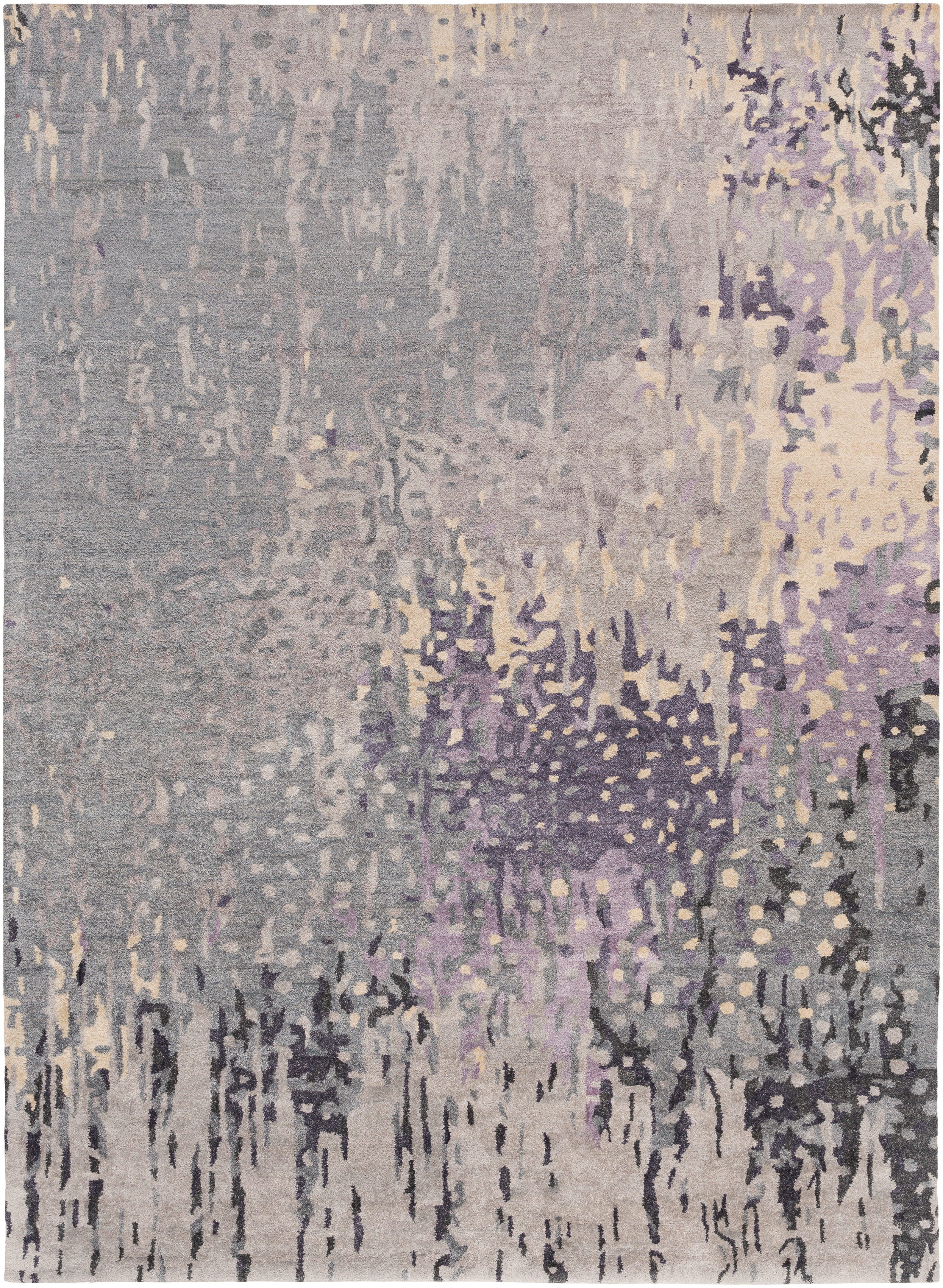 Serenade 132 X 96 inch Dark Purple Rug in 8 x 11, Rectangle