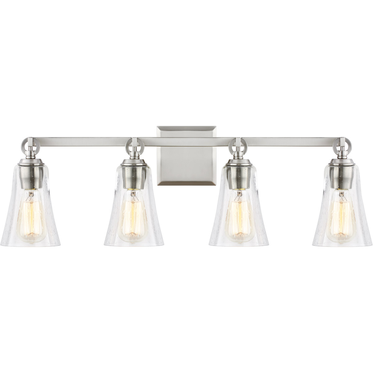 Sean Lavin Monterro 4 Light 30.25 inch Satin Nickel Vanity Light Wall Light