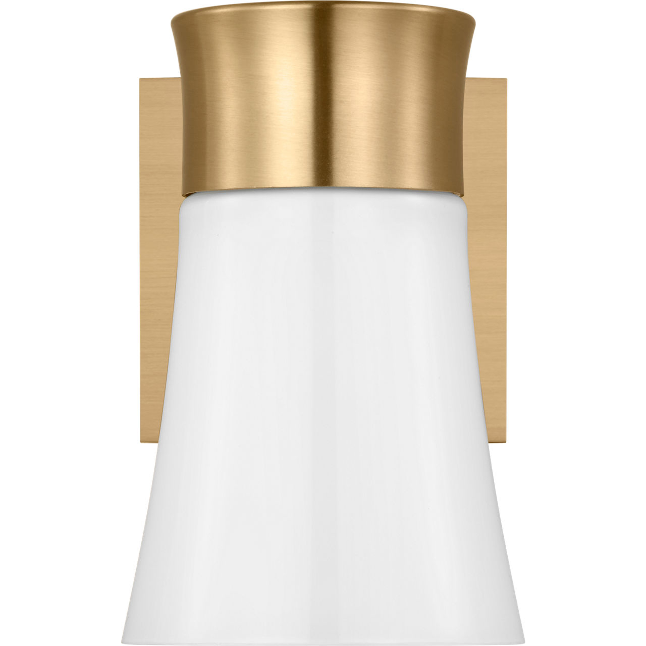 Drew & Jonathan Scott Roy 1 Light 4.5 inch Satin Brass Vanity Light Wall Light